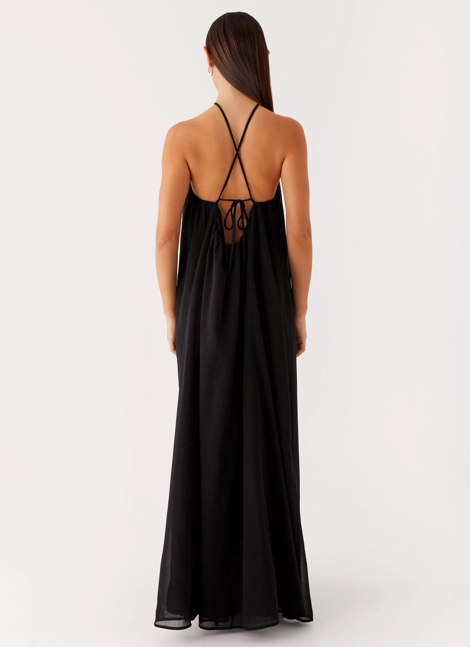 Casual maxi dress Cozy Feel Saba Maxi Dress - Black