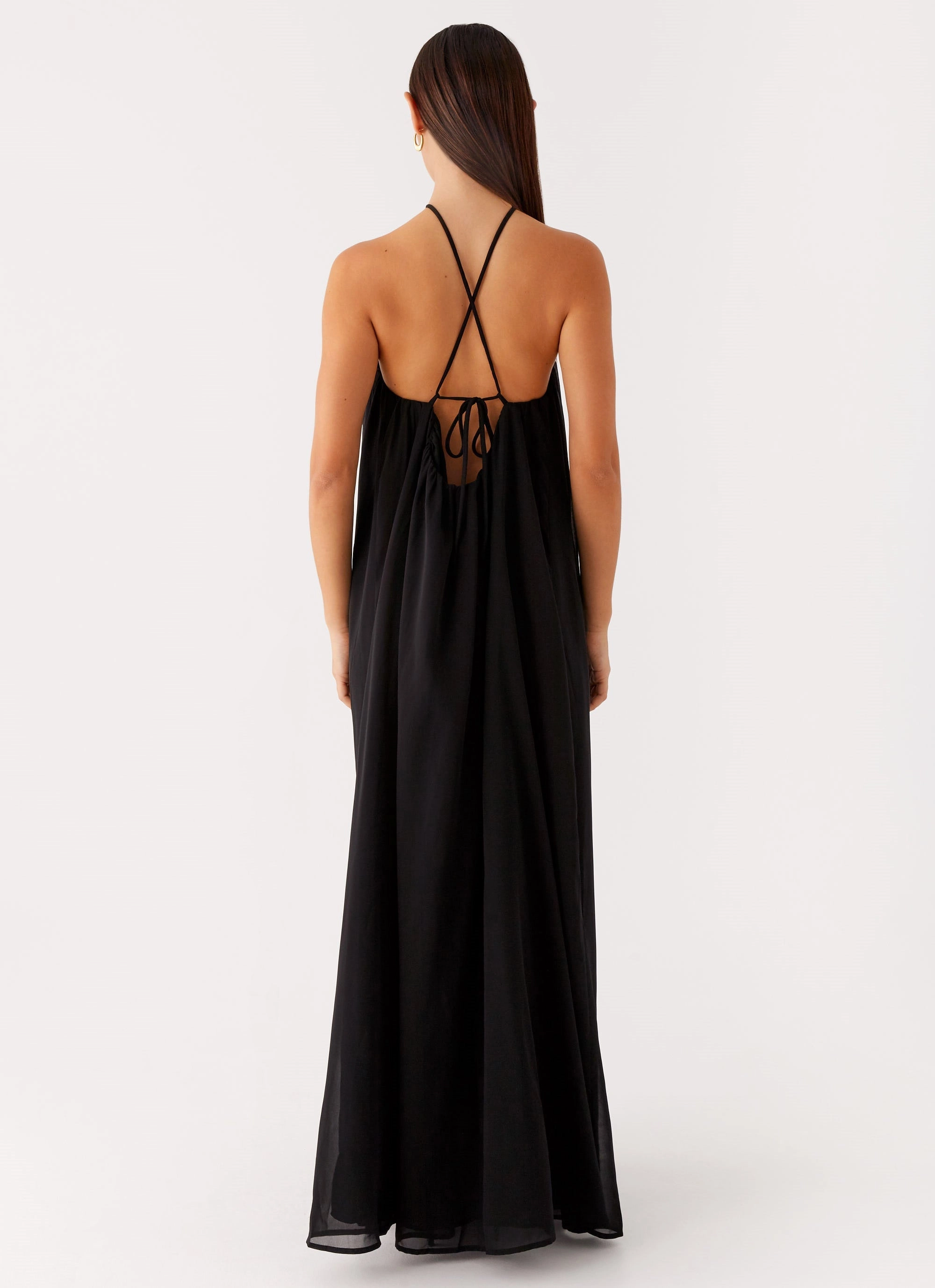 Cocktail-Party Saba Maxi Dress - Black