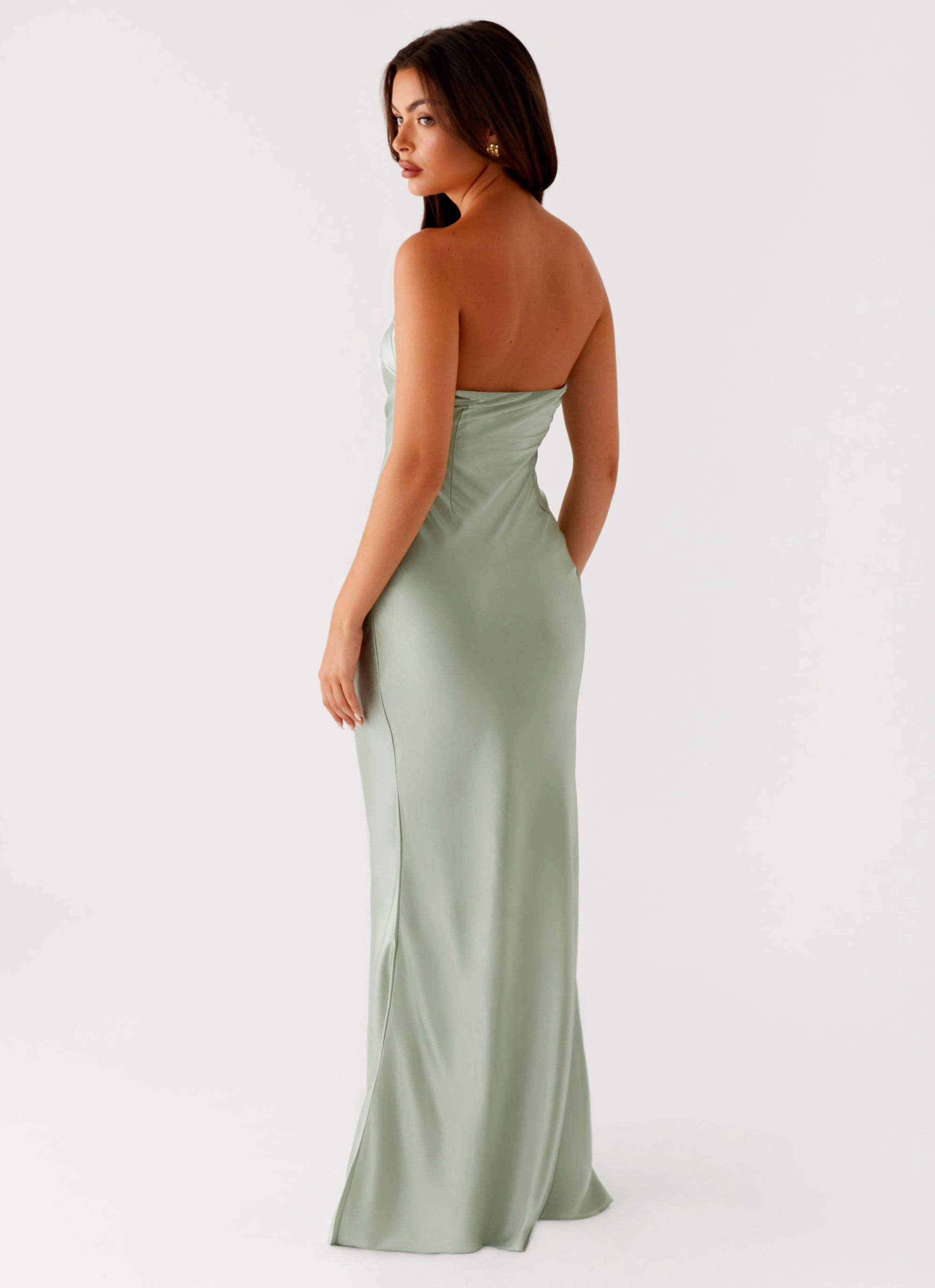 Countryside-Style Church Proper Monte Carlo Maxi Dress - Sage