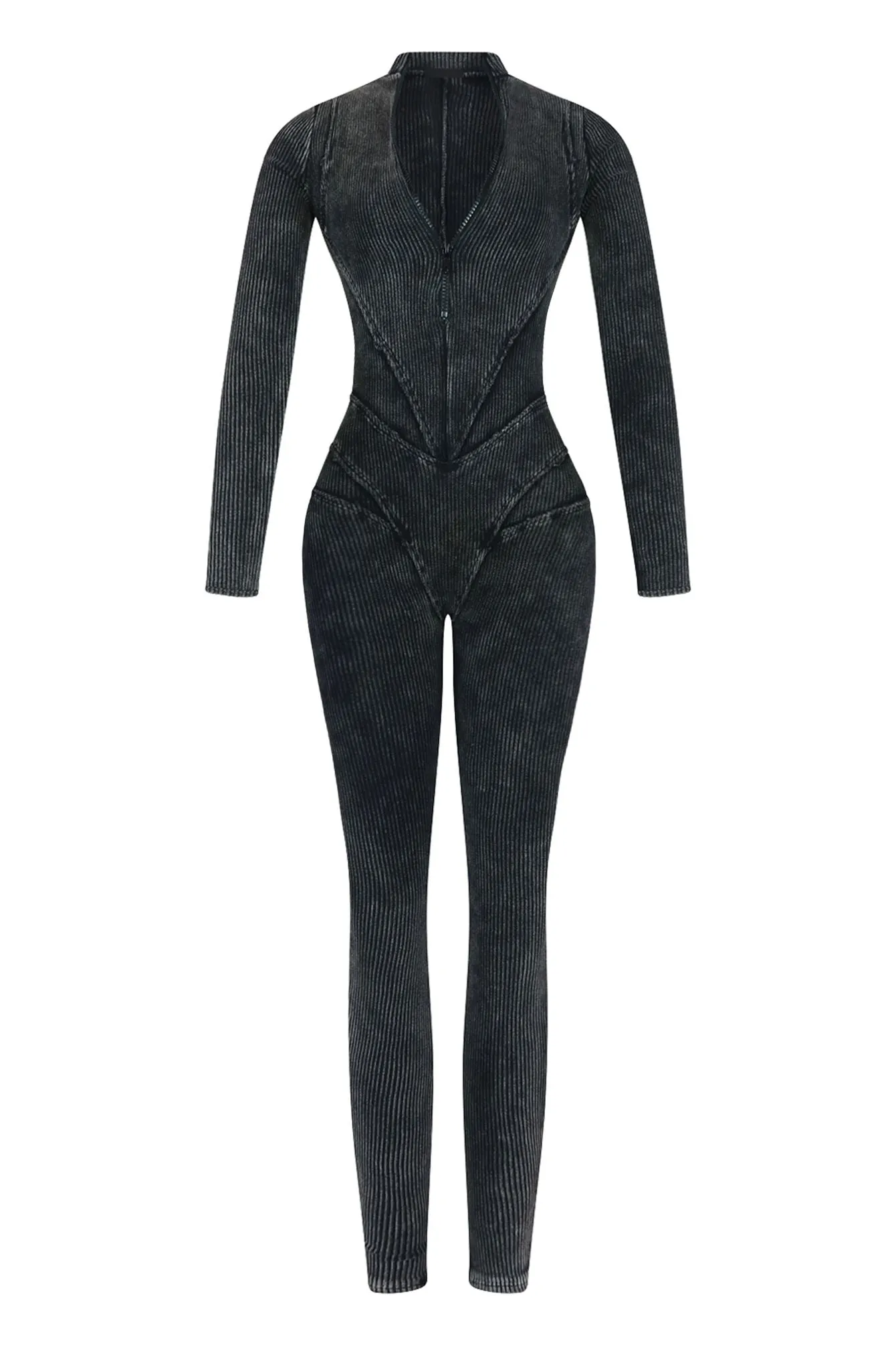 Fallon Mineral Washed Stitch Out Jumpsuit Sweat Wicking Lining Reinforced Knees