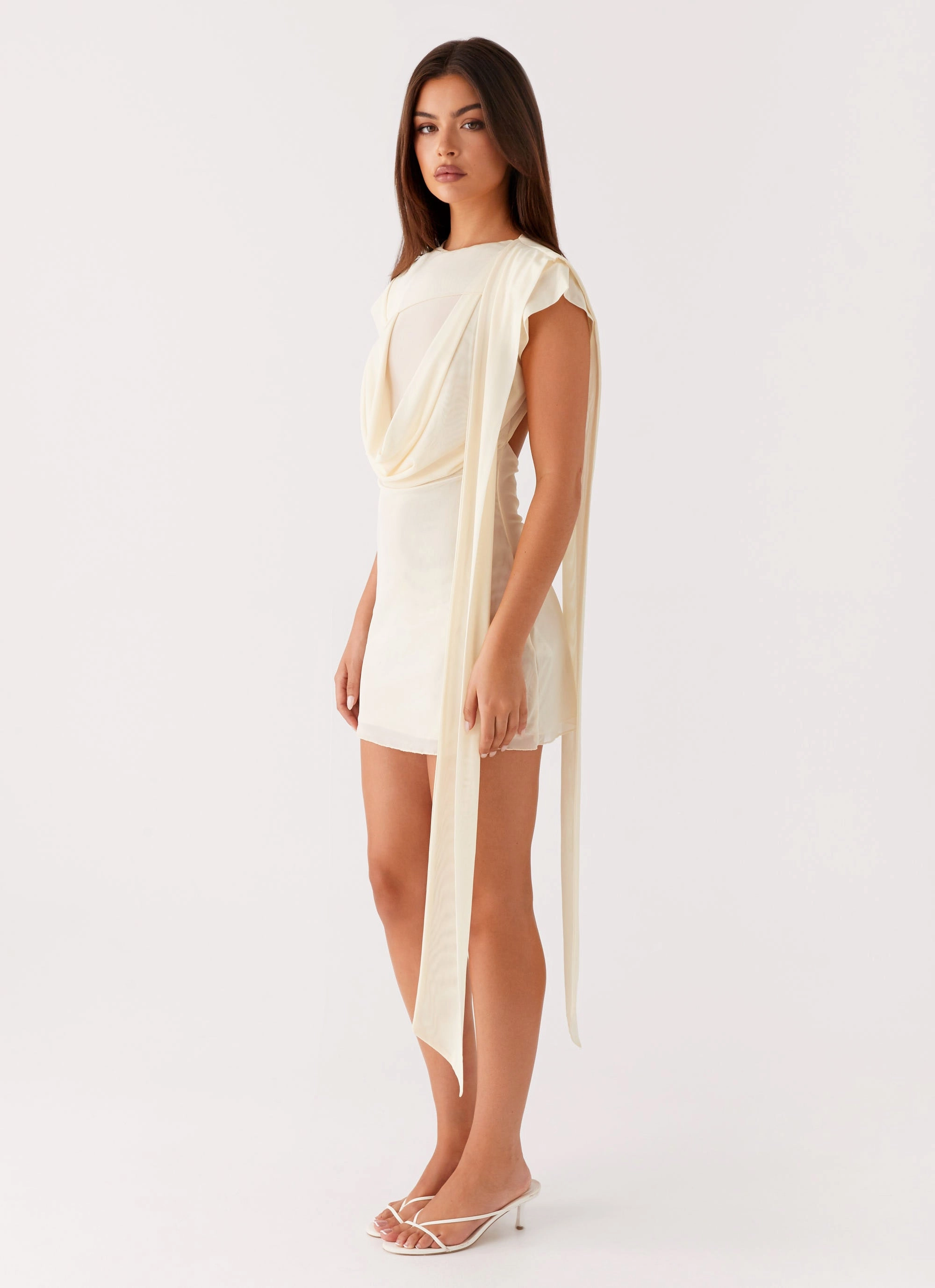 Felipe Mini Dress - Yellow Smart and Polished Minimal Comfort