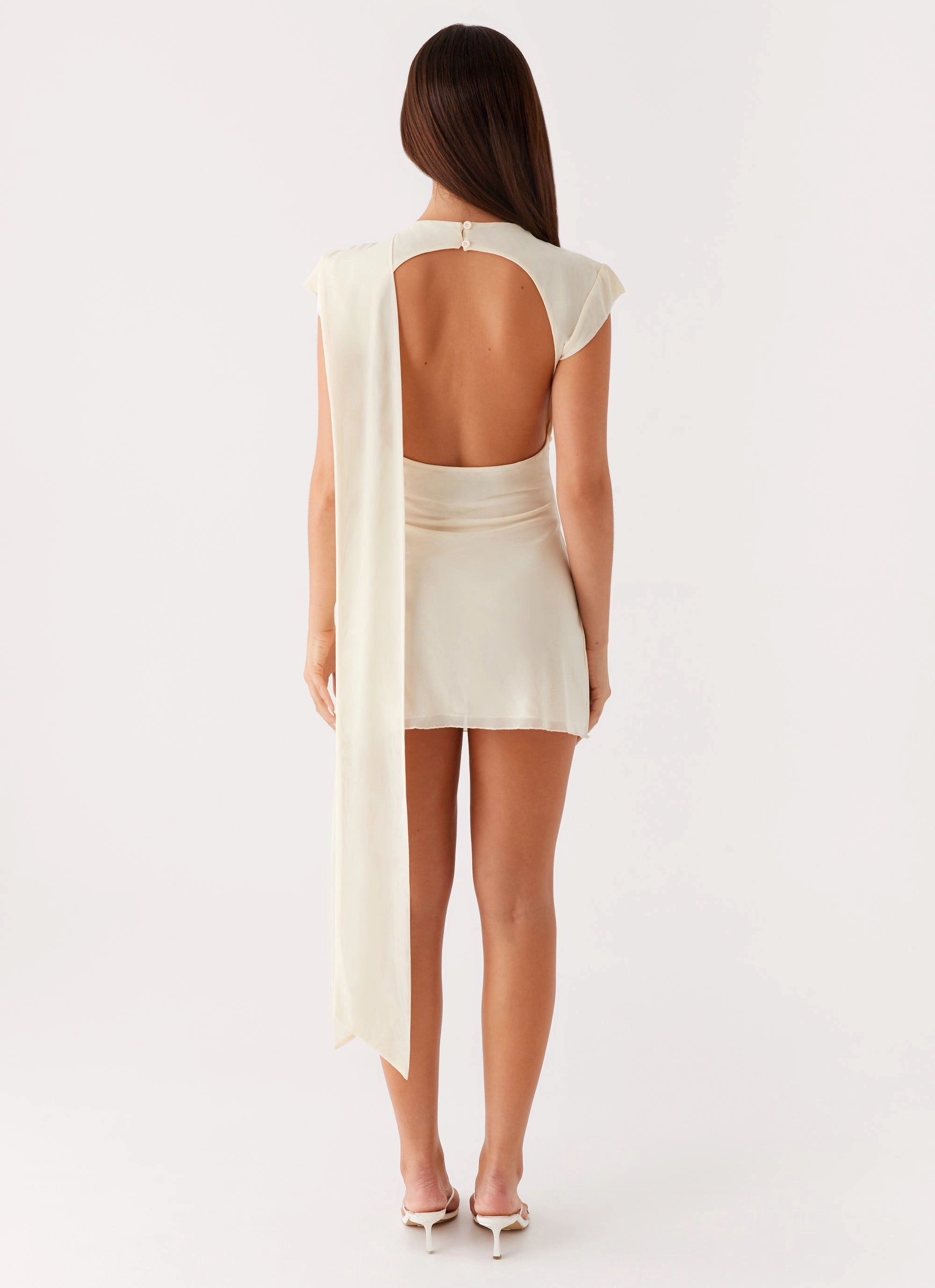 Inclusive Fit Soft Layers Felipe Mini Dress - Yellow