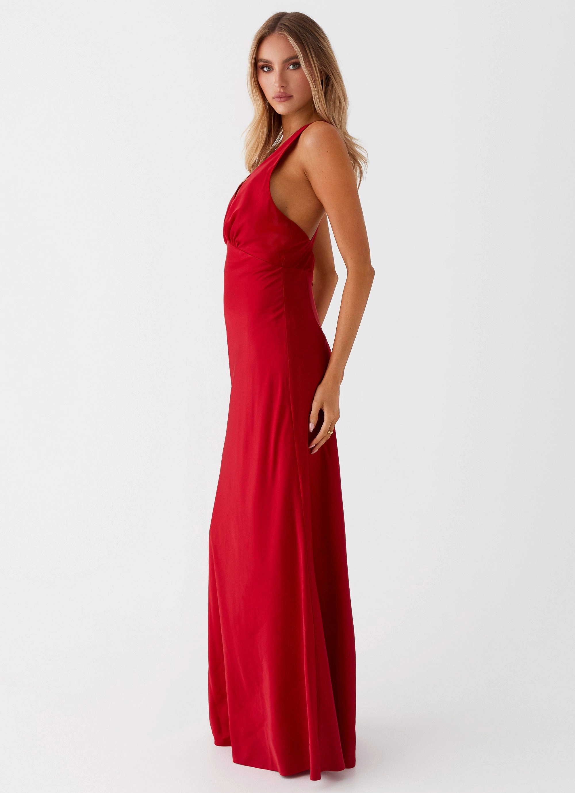 Slyvia Maxi Dress - Red Versatile sundress