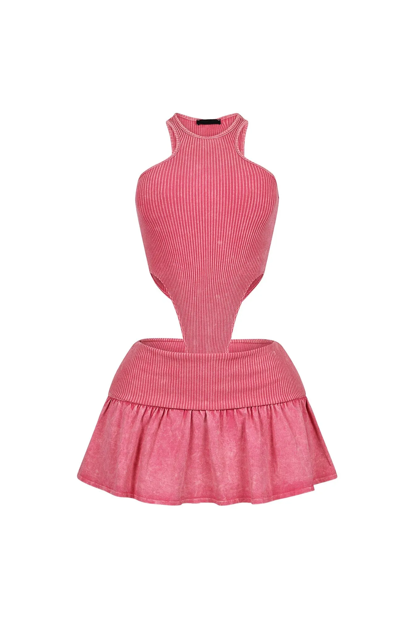 Isabelle Mineral Washed Bodysuit & Skirt SET Light Fabric AthleisureInspired