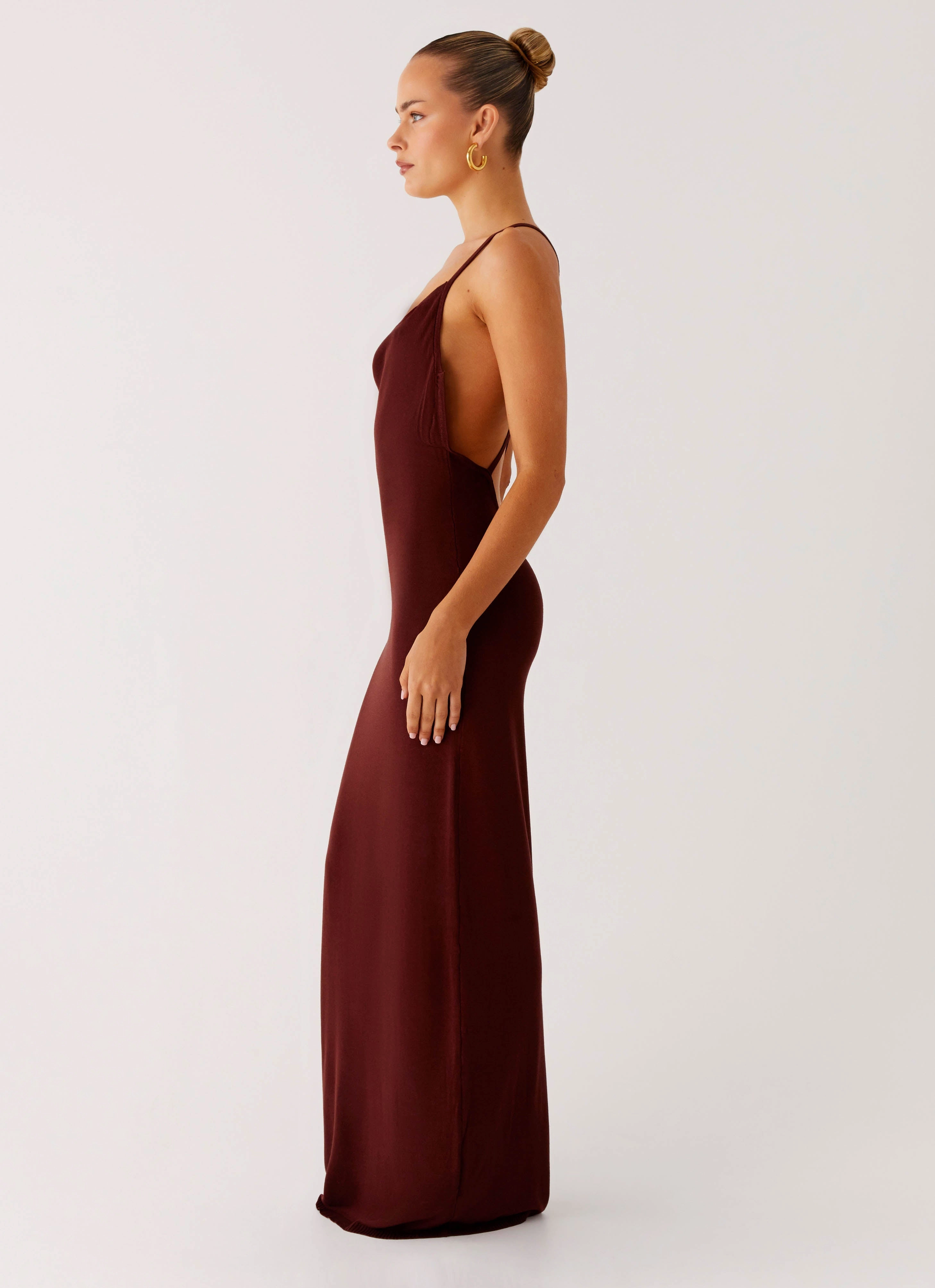 Nomad Muse Maxi Dress - Chocolate Night Party Weekend Look
