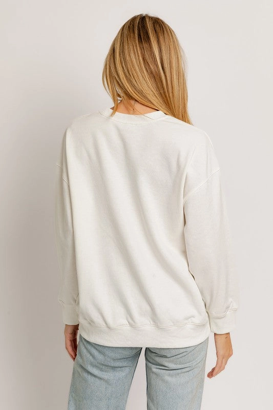 Lightweight Packability Tapered Hem Feyonce Sweatshirt