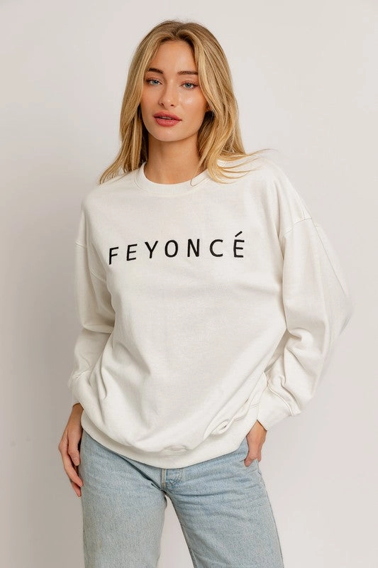 Feyonce Sweatshirt OdorResistant Treatment