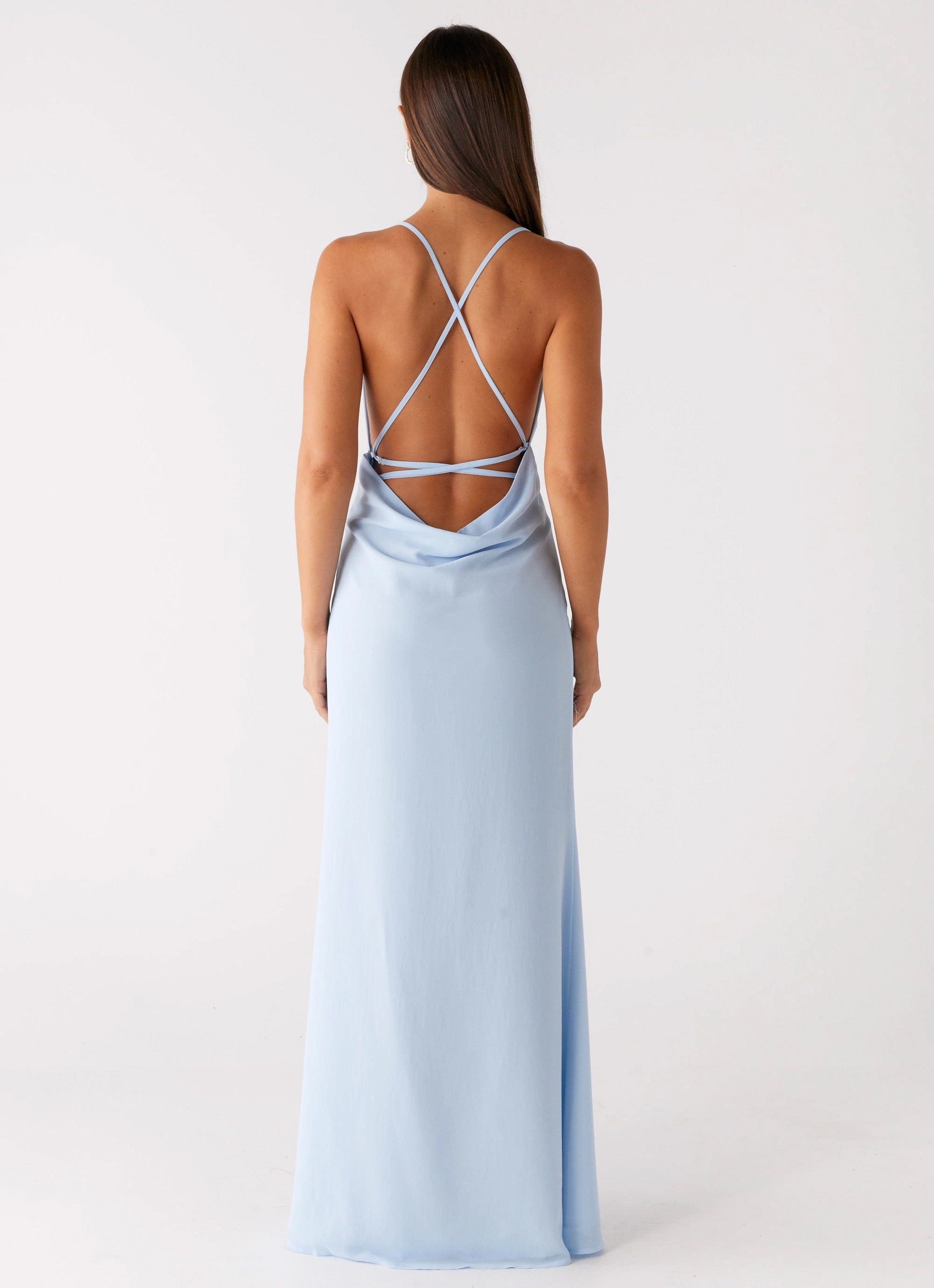 countryside First Class Maxi Dress - Blue