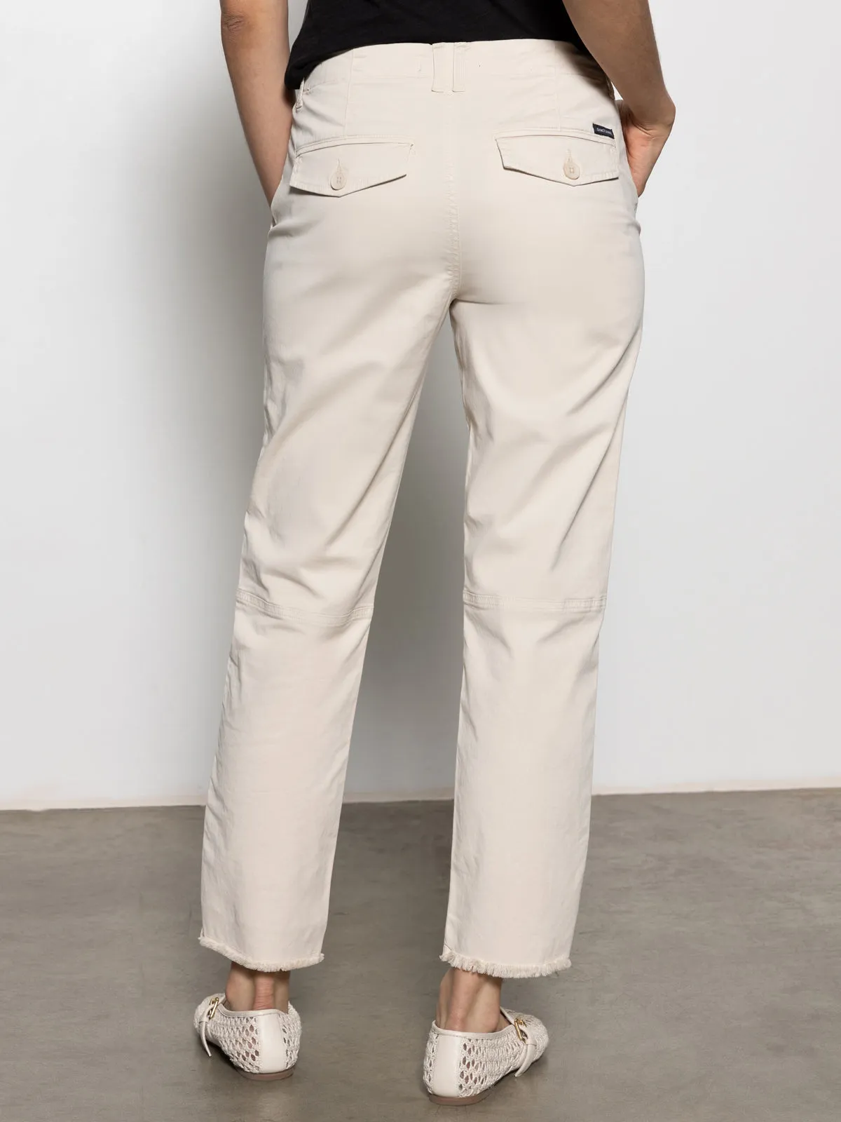 Gusseted Crotch City Vibe Trade Maker Standard Rise Pant Light Oat
