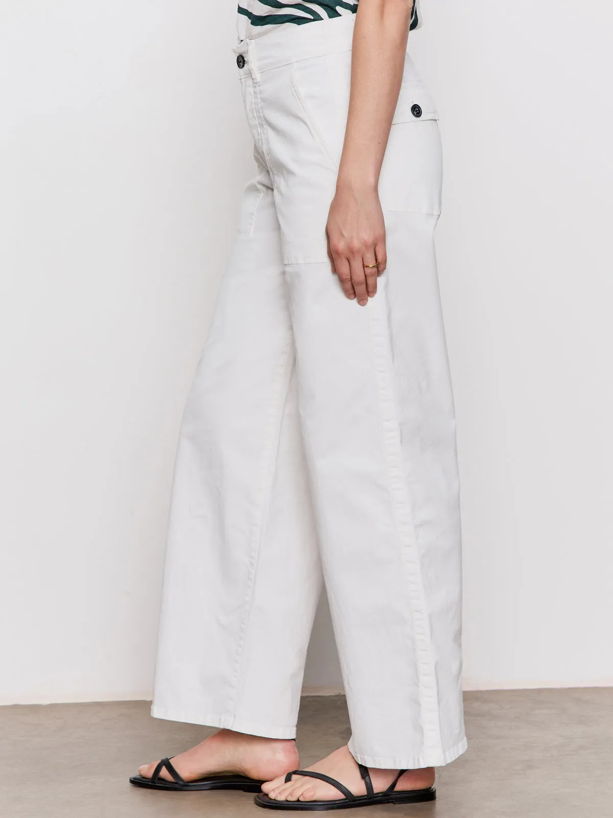 Relaxed Comfort Look ExtendedSizeRange Cruiser Full Length Pant Powdered Sugar