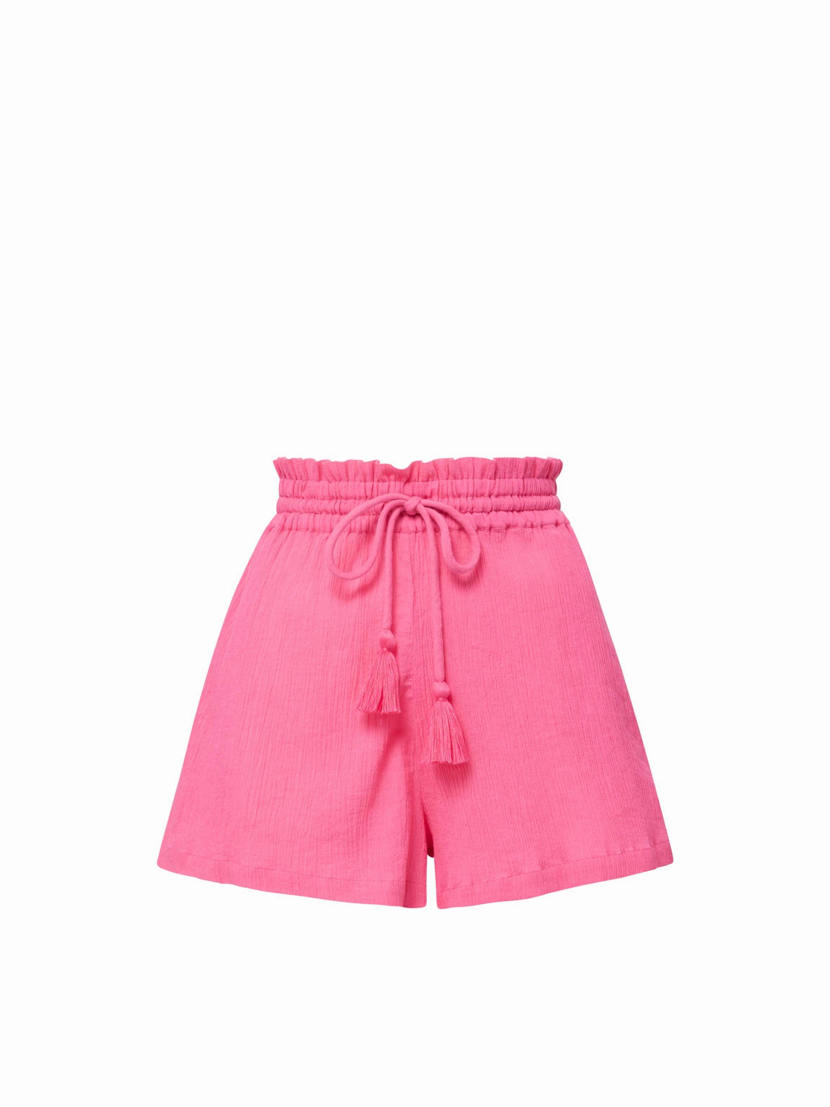 Breathable Design Fashionable Cut Vicki Shorts In Hibiscus