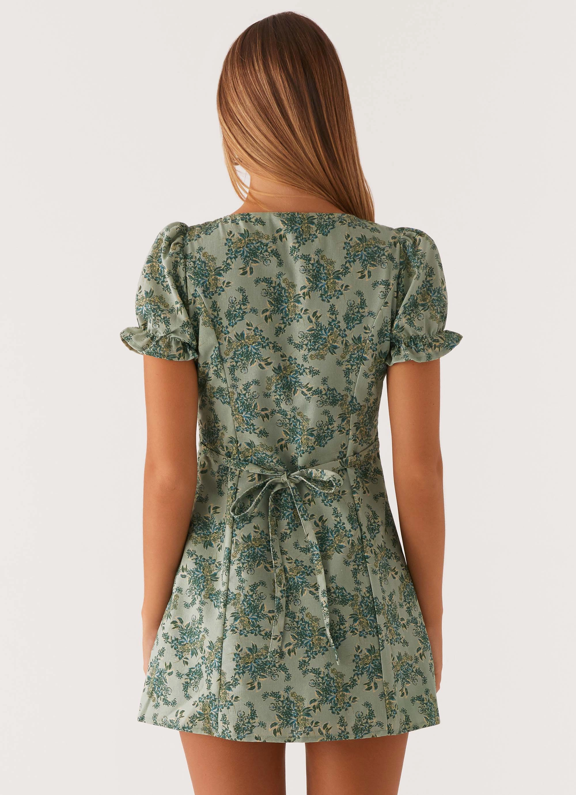 Someday Mini Dress - Cloud Nine Floral Fall Favorite
