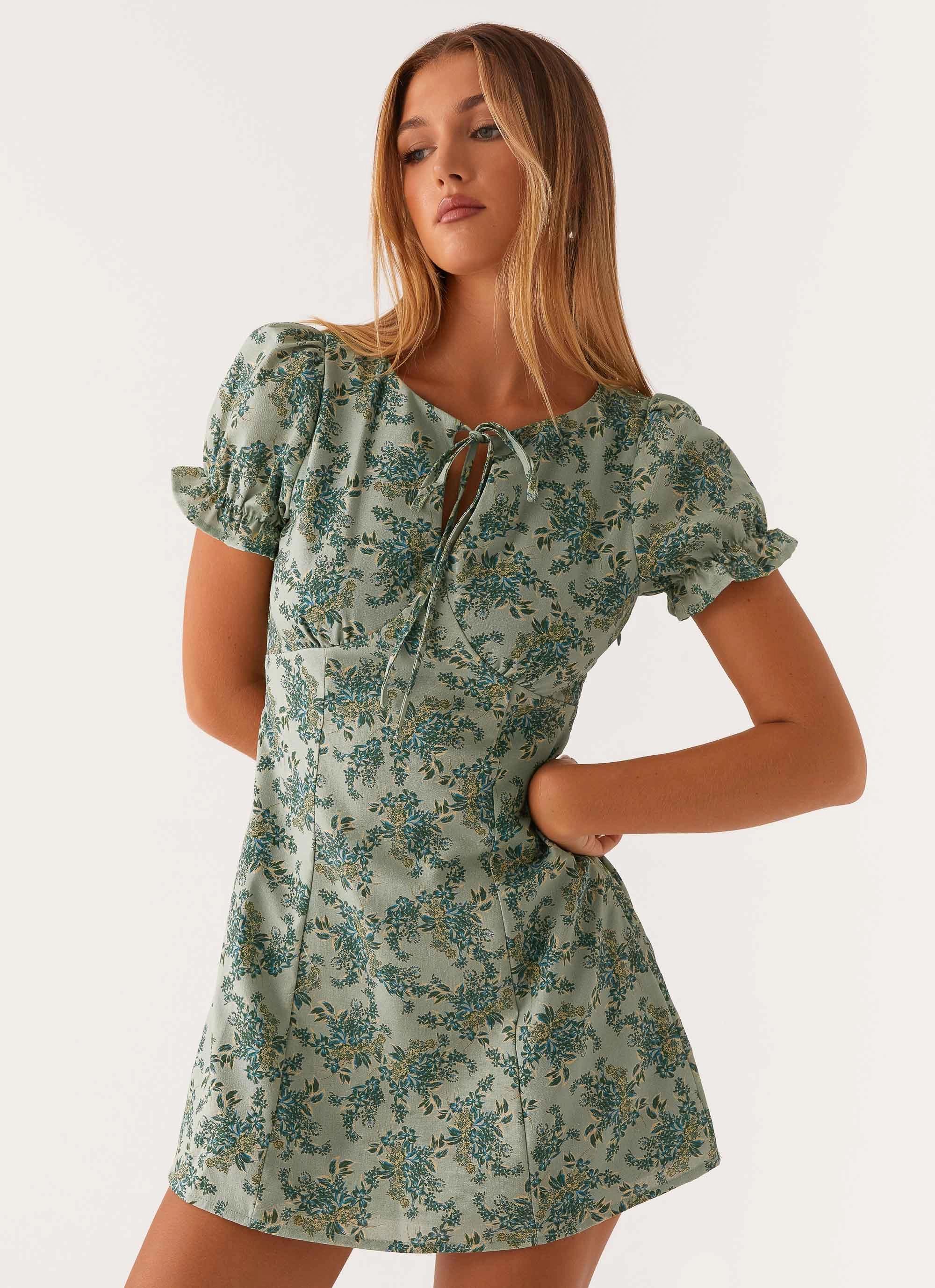 Someday Mini Dress - Cloud Nine Floral Daily Wear