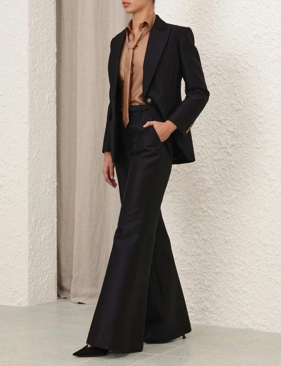 Hypnotic Tailored Jacket in Black Handmade Halloween costume