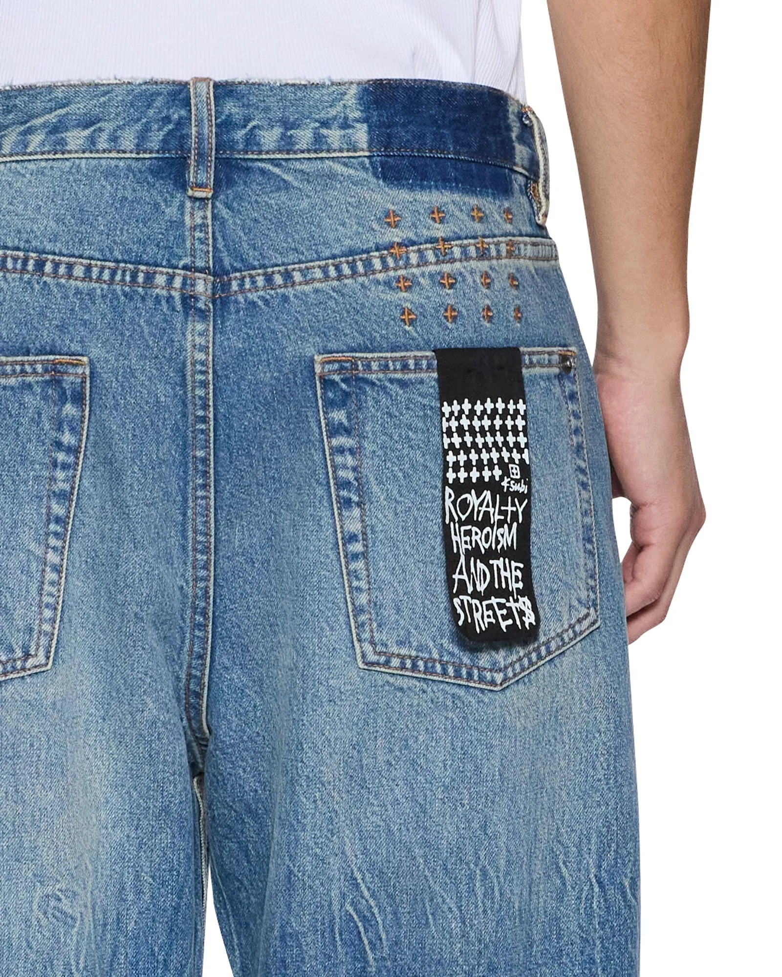 ANTI K TEXAS BLUE Streetwear Fan Evening Stroll Elegant Classic Outfit