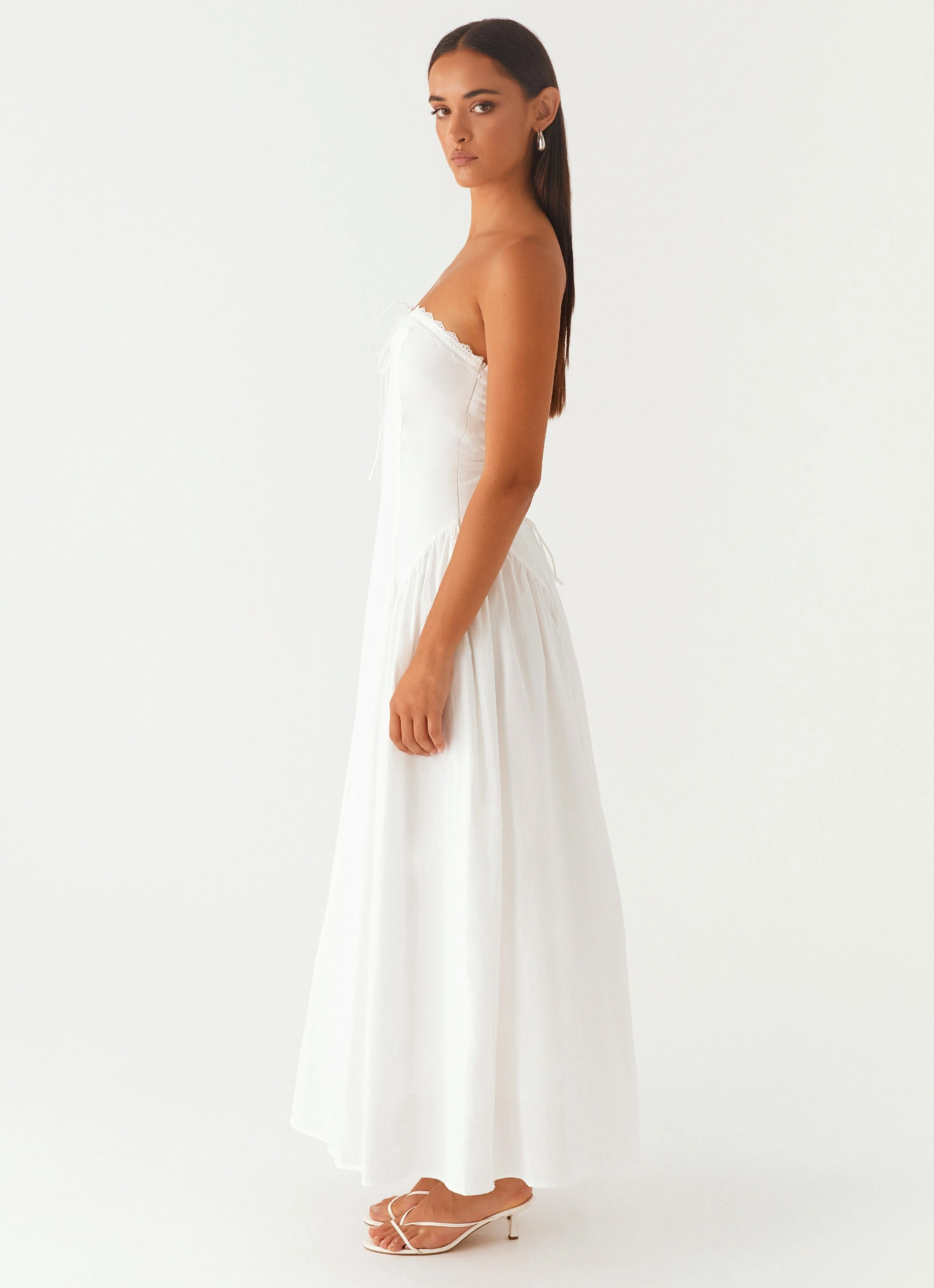 Burleigh Maxi Dress - Ivory Spring Flow