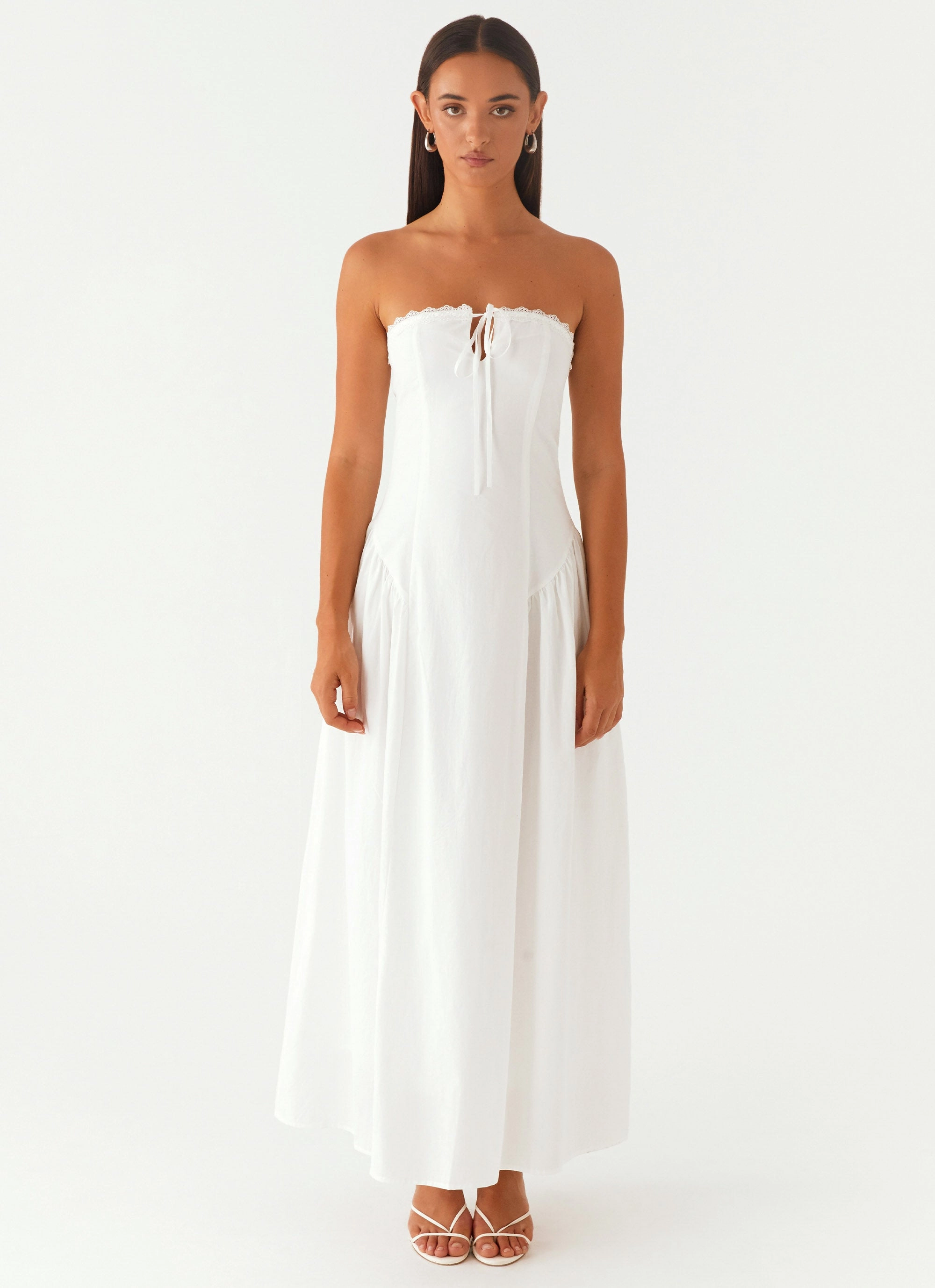 All Inclusive Modest Look Burleigh Maxi Dress - Ivory