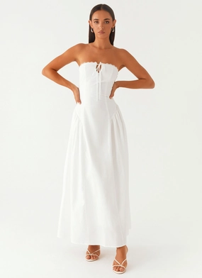 Fresh Glow Burleigh Maxi Dress - Ivory