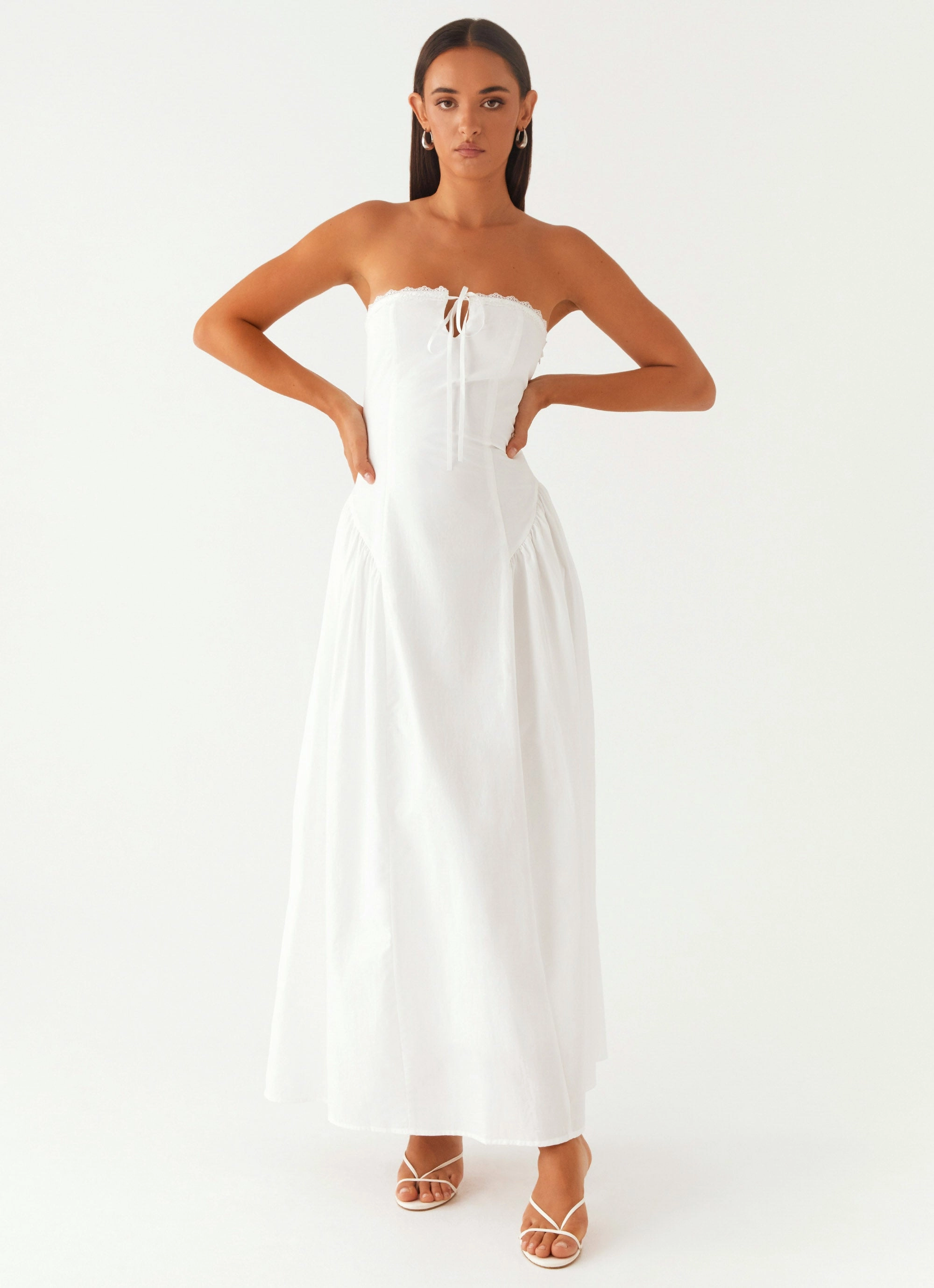 Fresh Glow Burleigh Maxi Dress - Ivory