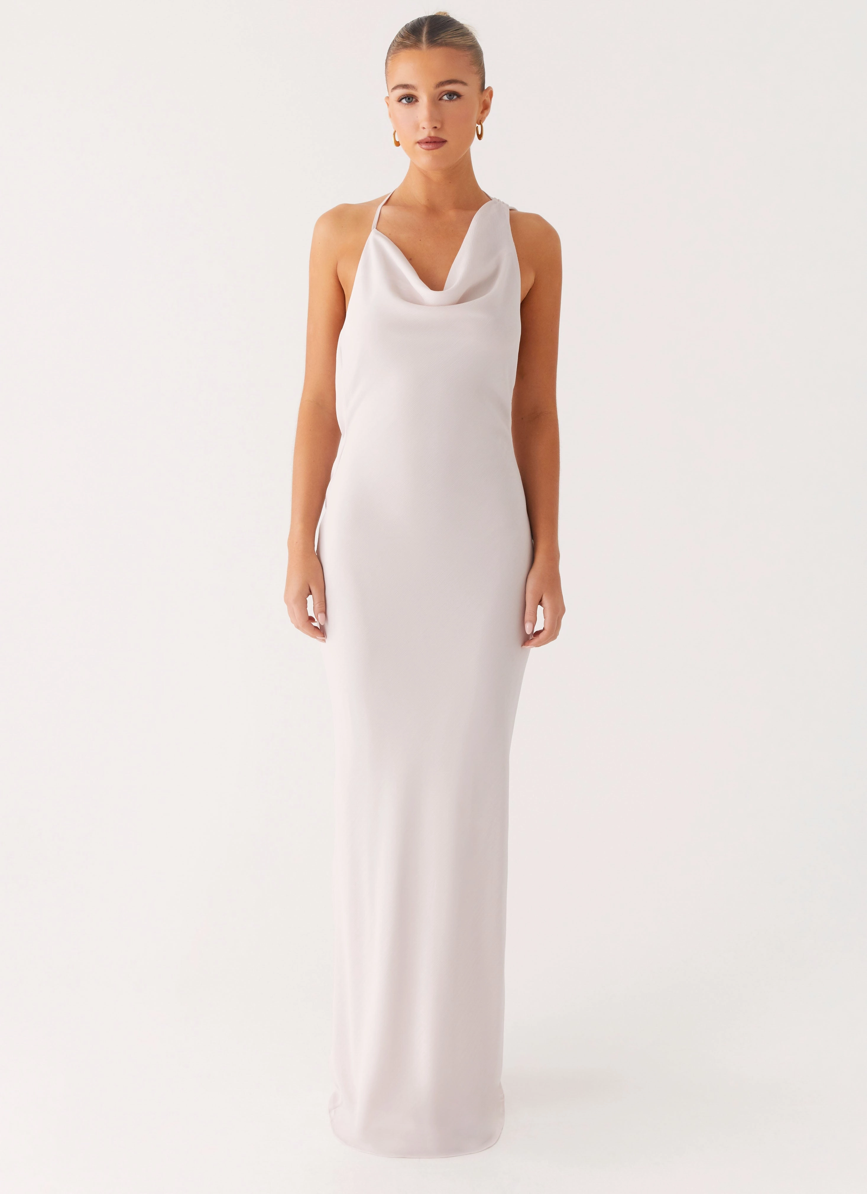 Simple yet sophisticated gown Opal Glow Maxi Dress - Off White