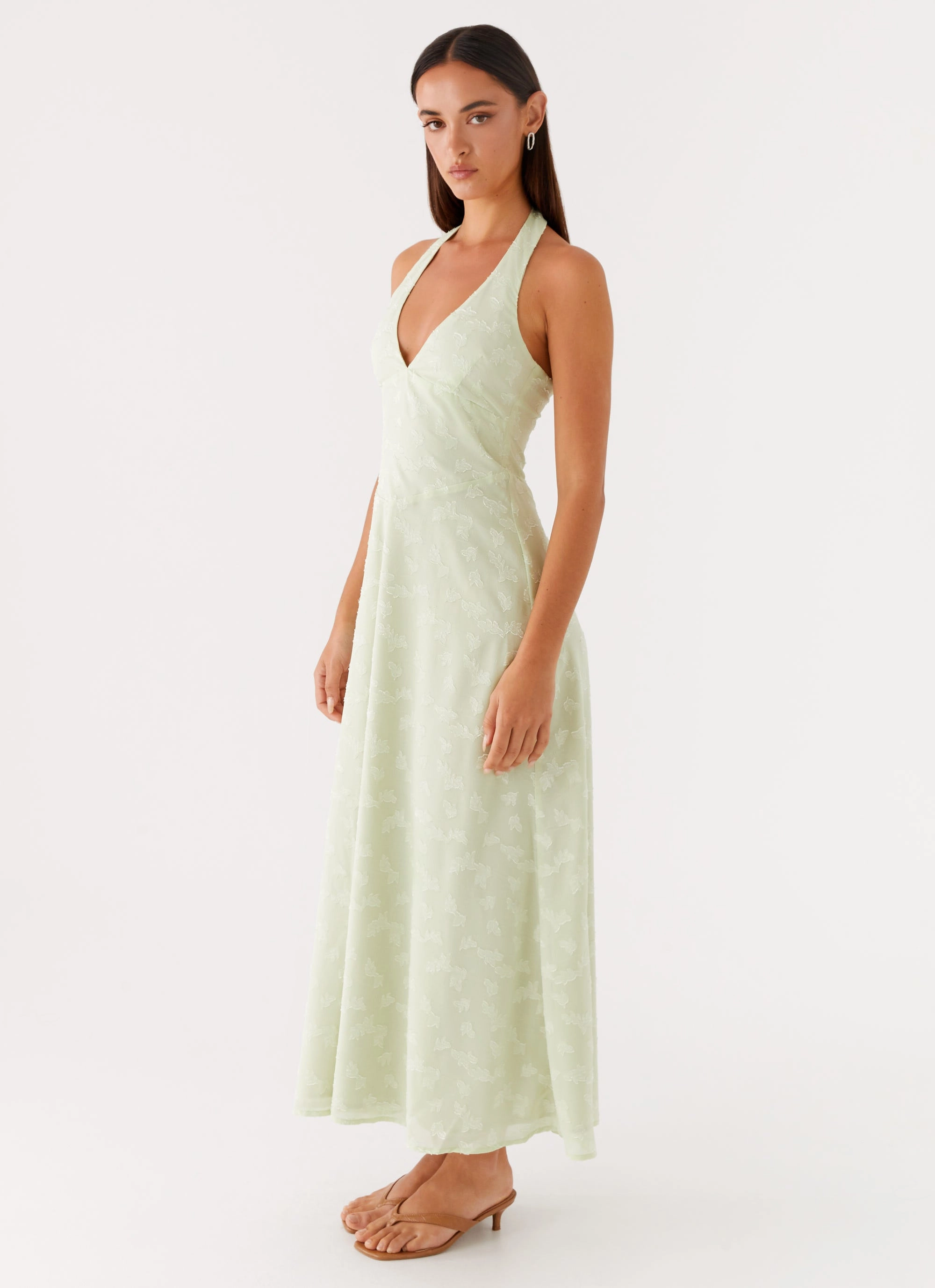 Chic Rhythm Easy Flow Francesca Midi Dress - Sage