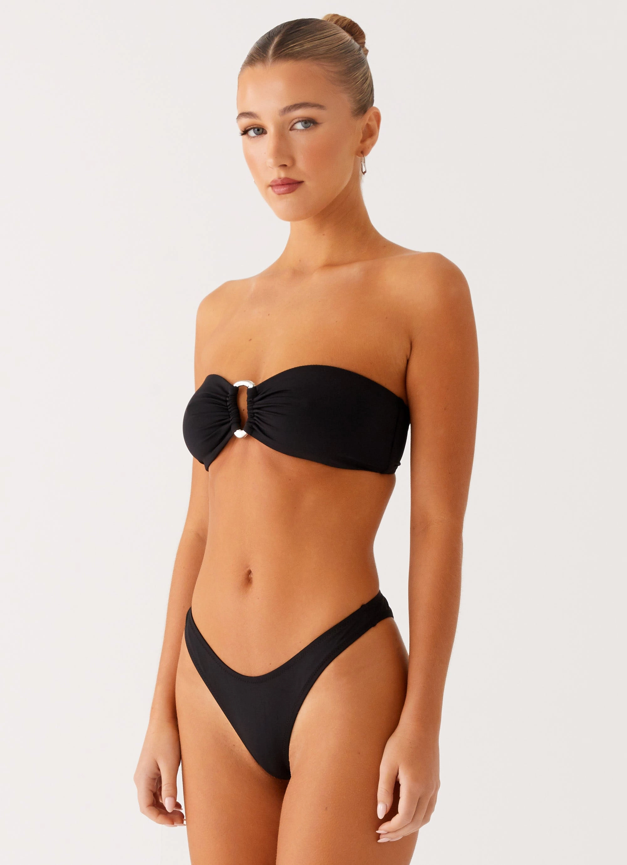 Cuba Bikini Bottoms - Black Resort Wear