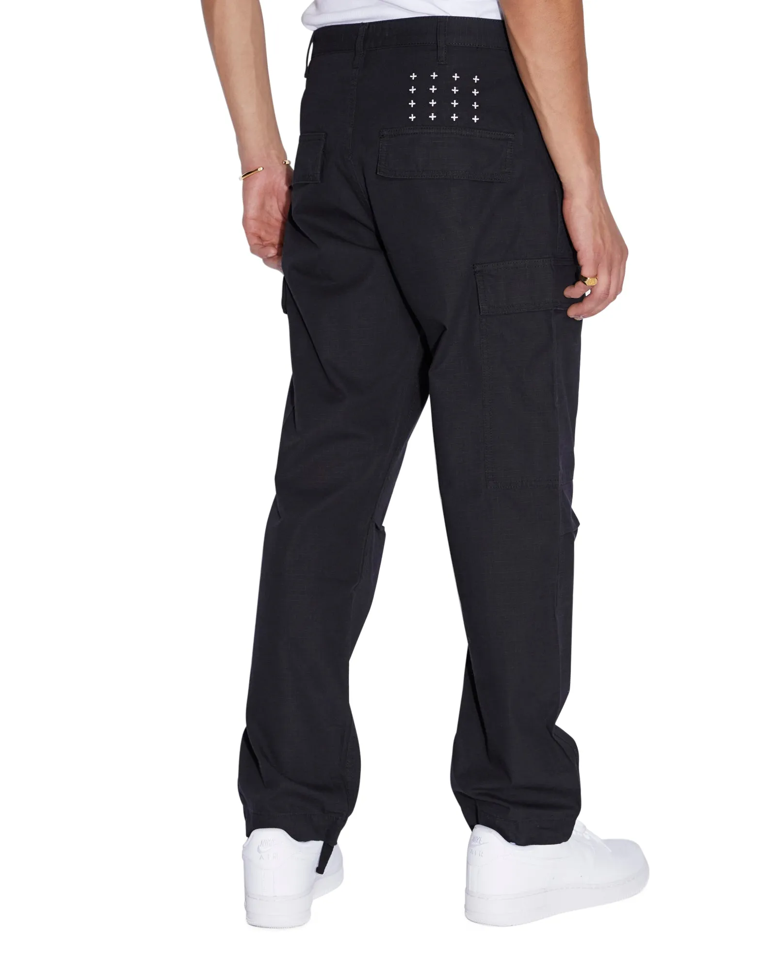 FUGITIVE CARGO PANT BLACK Commuter Ready ReflectiveAccentDetails