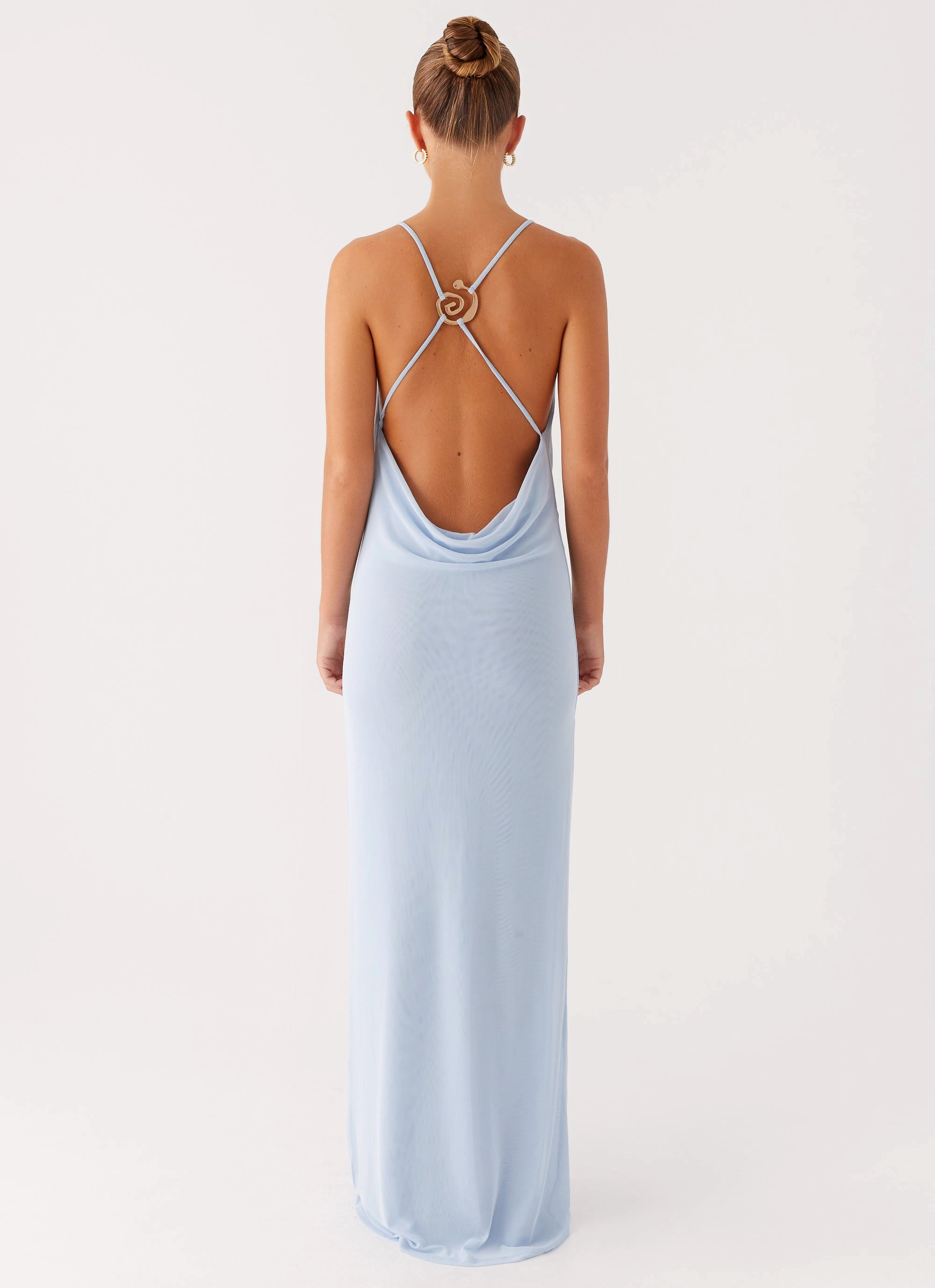 Easy Elegance Game Player Maxi Dress - Blue