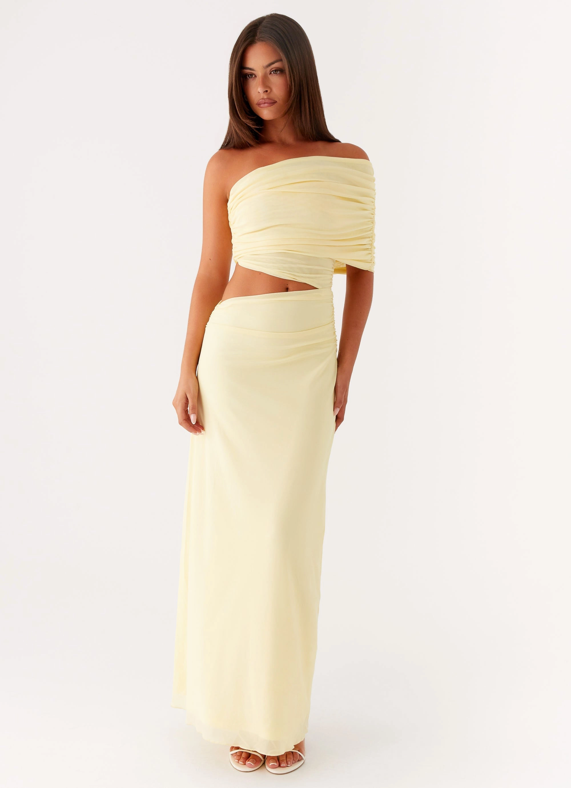 Spring-Season Shade Soft Gillian Maxi Dress - Yellow