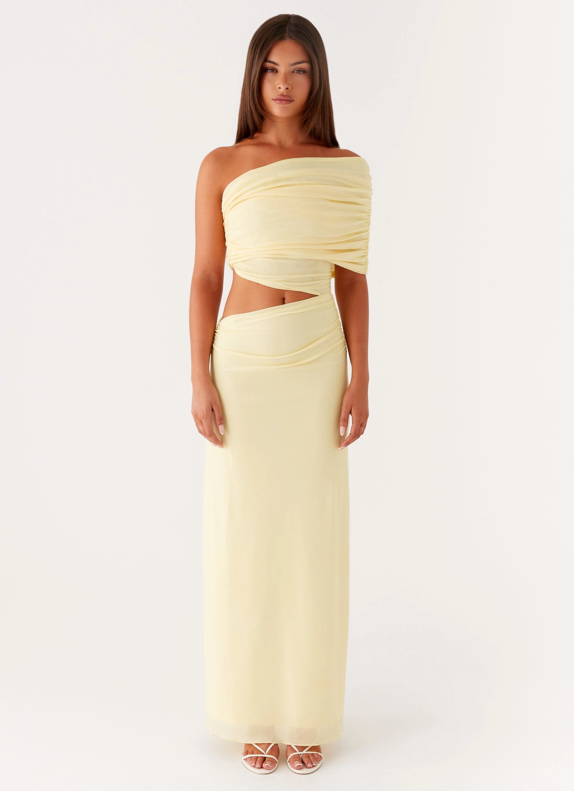 OdorControlTreatment Gillian Maxi Dress - Yellow