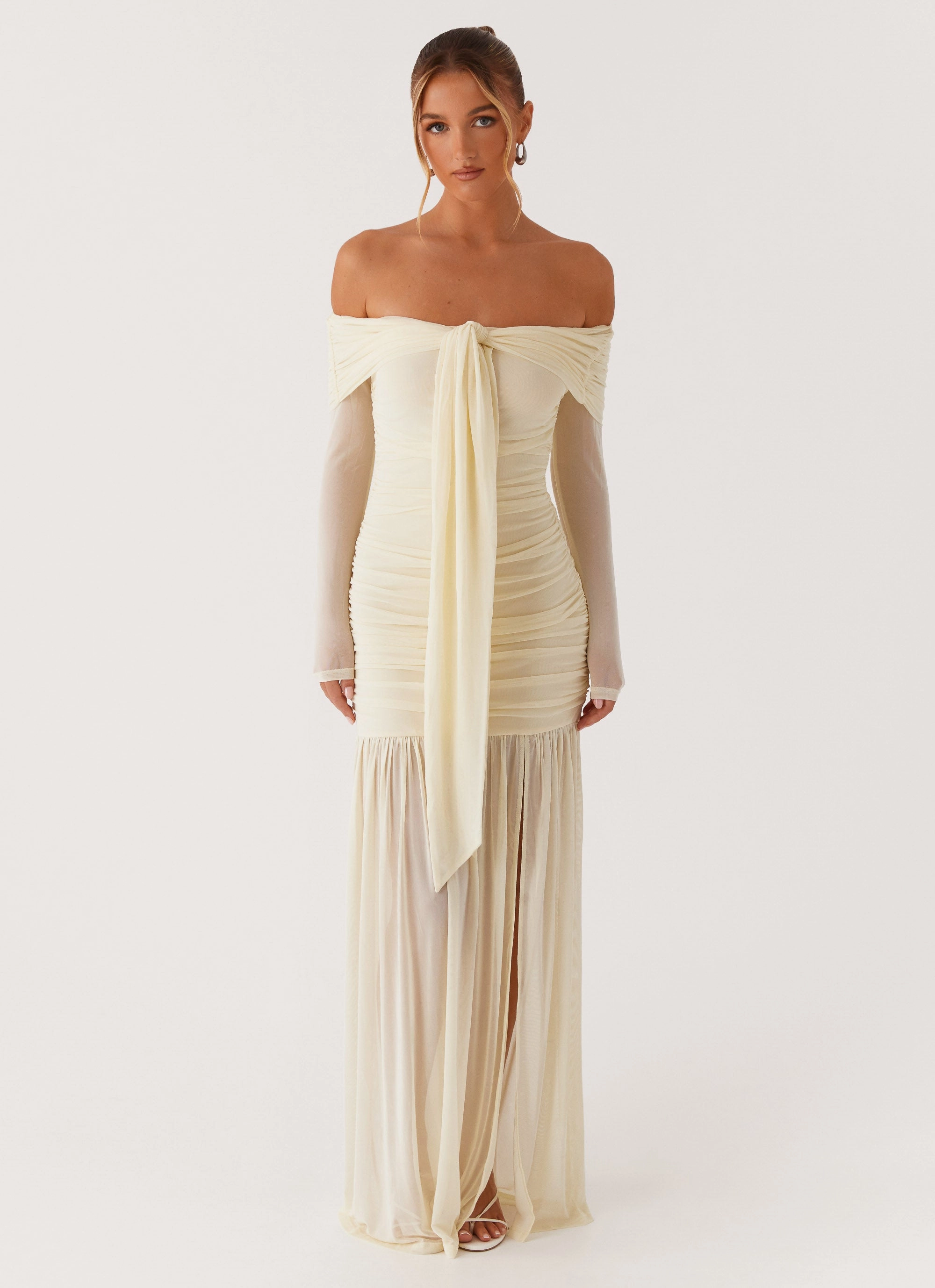 Ginny Maxi Dress - Yellow Light Mood