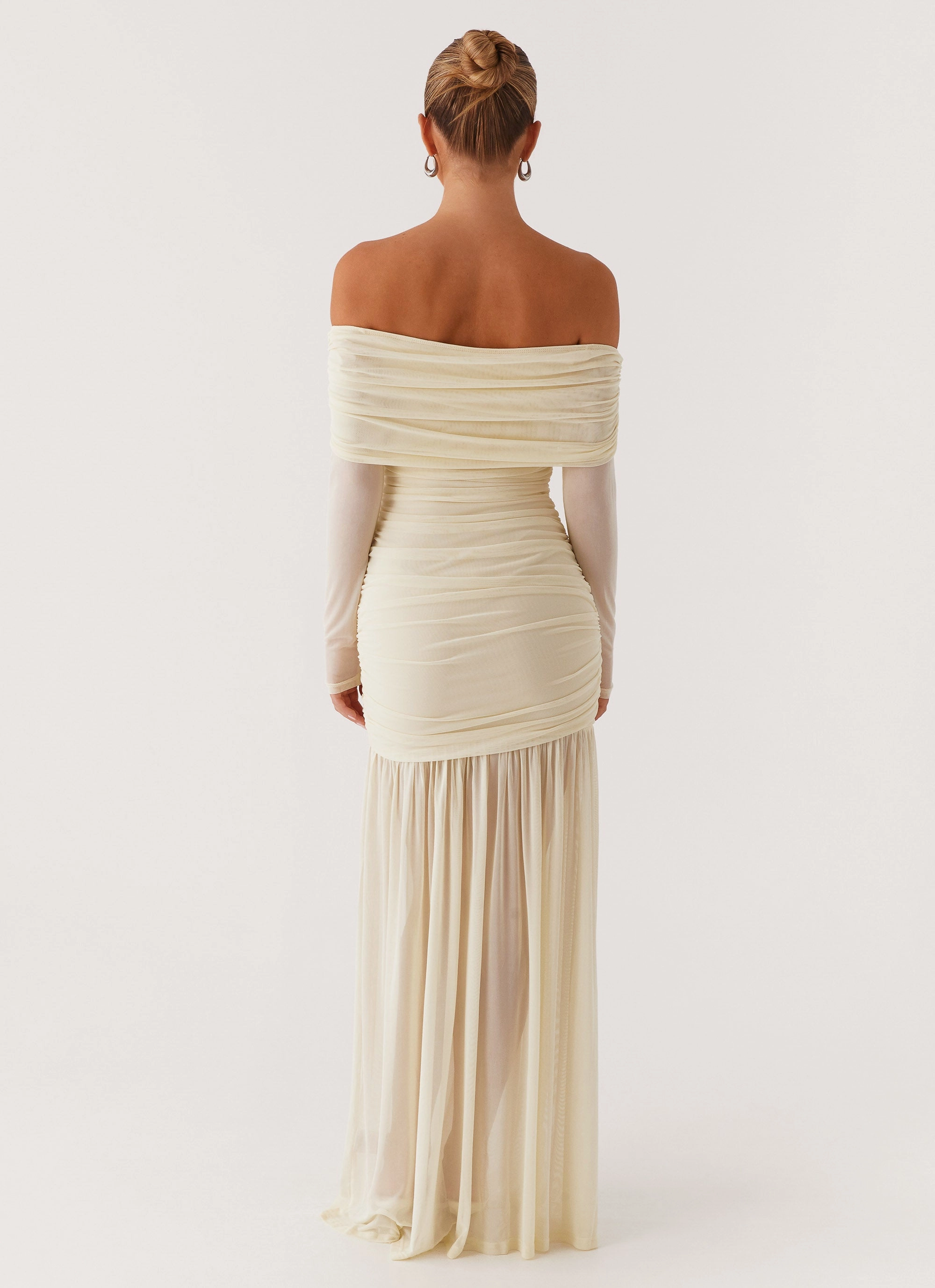 Ginny Maxi Dress - Yellow Gradient Shade