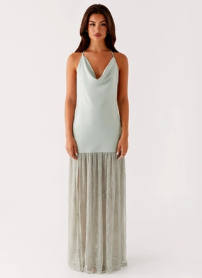 Cozy Fit Kylie Maxi Dress - Sage