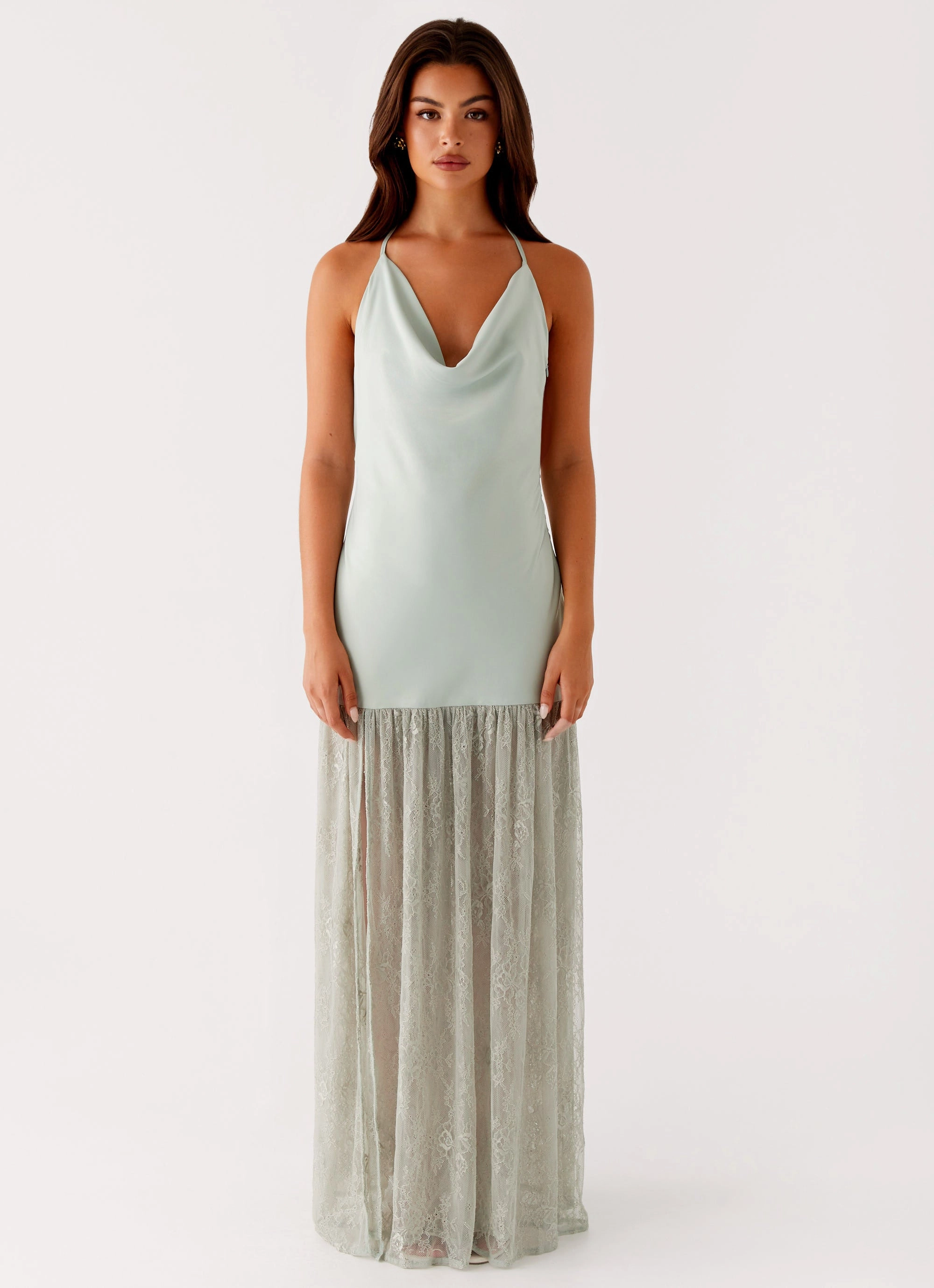 Soft Lines Kylie Maxi Dress - Sage