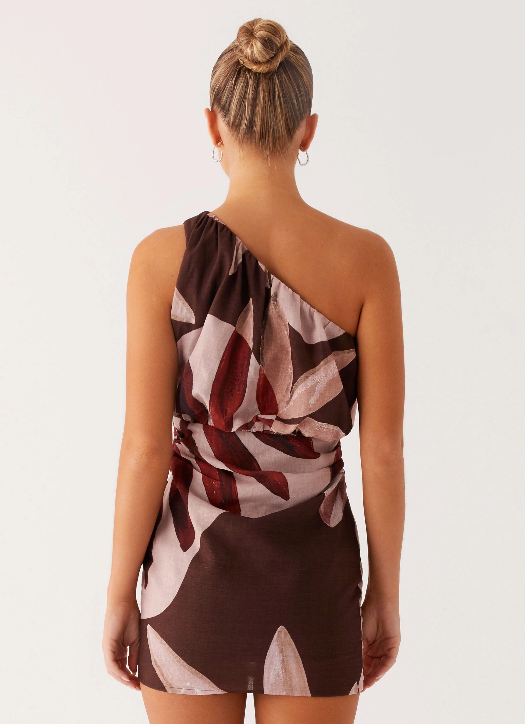 Indianna Mini Dress - Cinnamon Palm Relax Feel