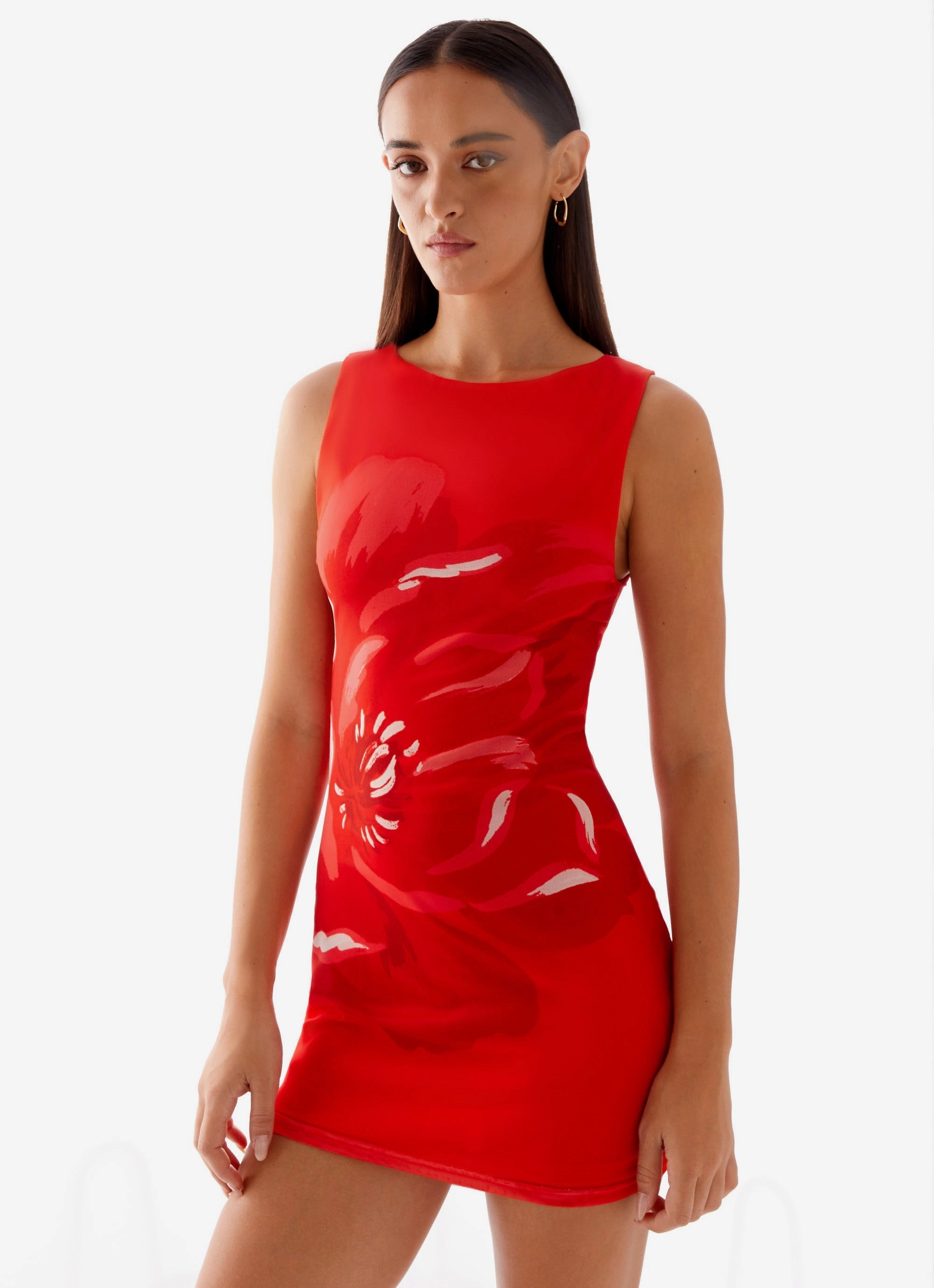 Happy Hour Mini Dress - Red All Day Fit Formal Event