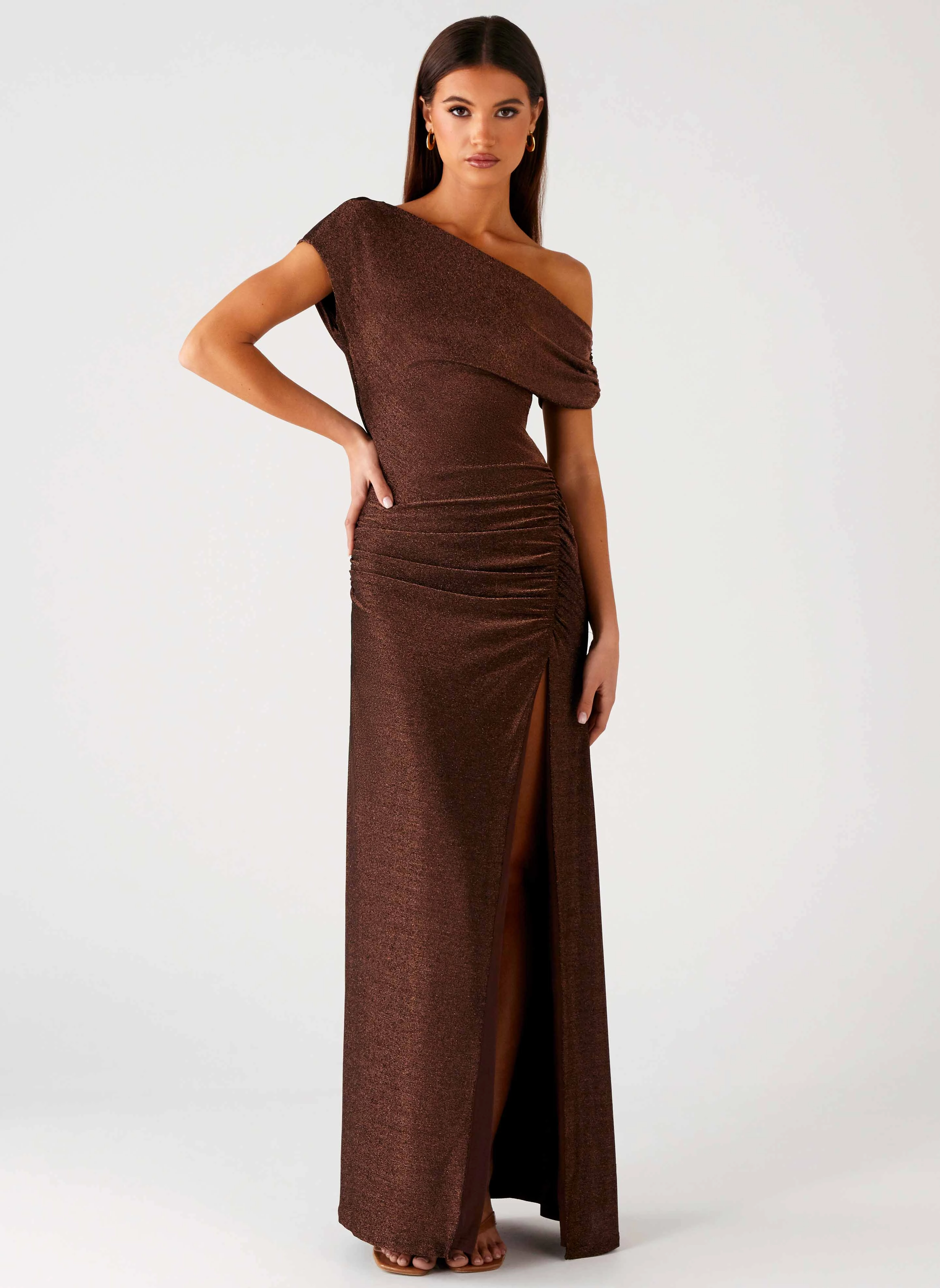 Harvest Moon Maxi Dress - Chocolate Summer Soft