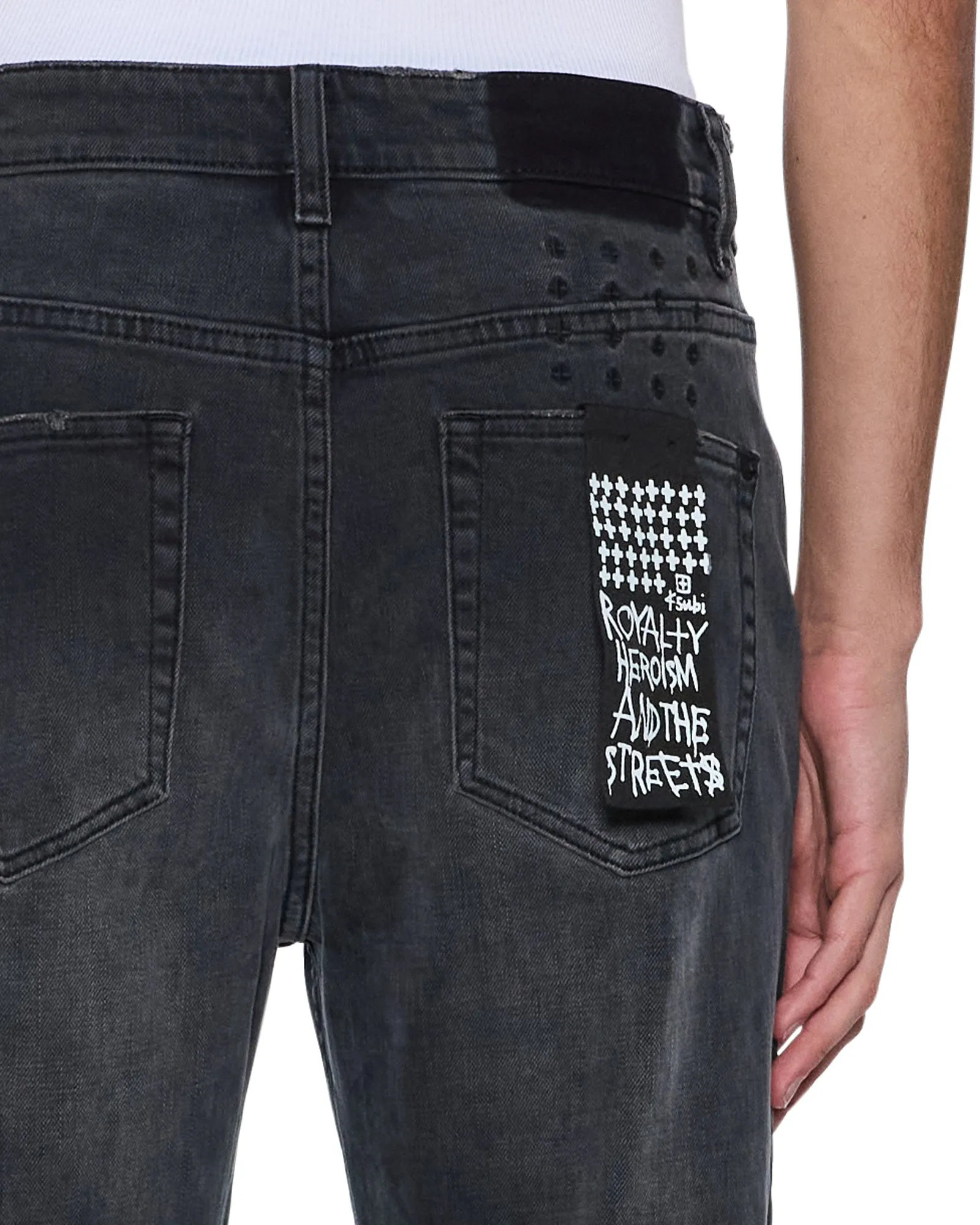 HAZLOW 3RD DEGREE BLACK Slim Sunny Vibes Festival Outfit