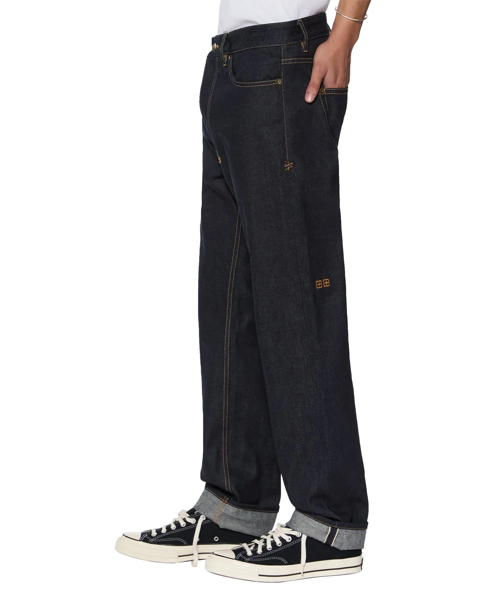 Eco Friendly Fashion Lover Morning Stroll HAZLOW SELVEDGE RAW