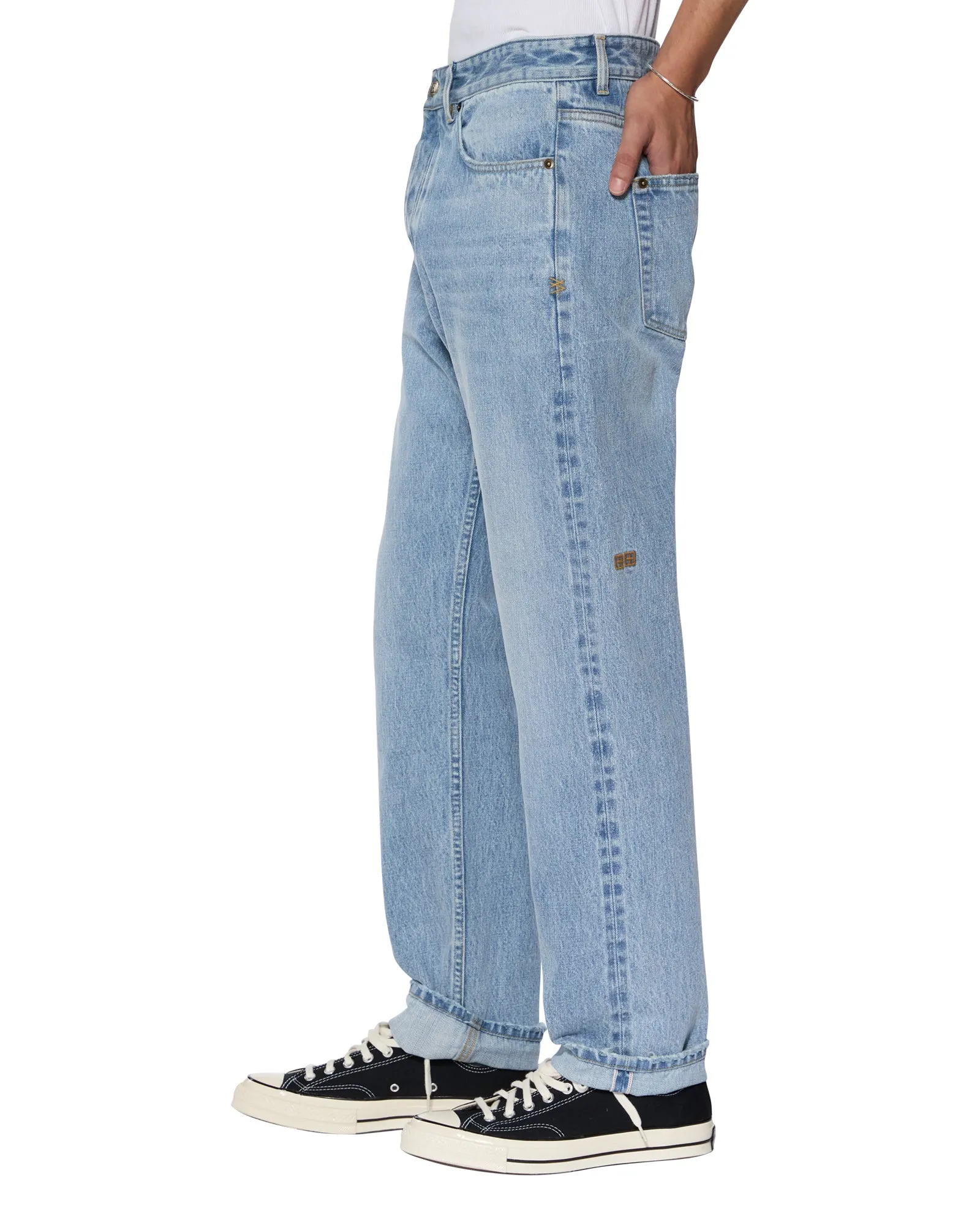 HAZLOW SELVEDGE SYDNEY BLUE Minimalist Traveler Gear Bold Look Always Fits Well