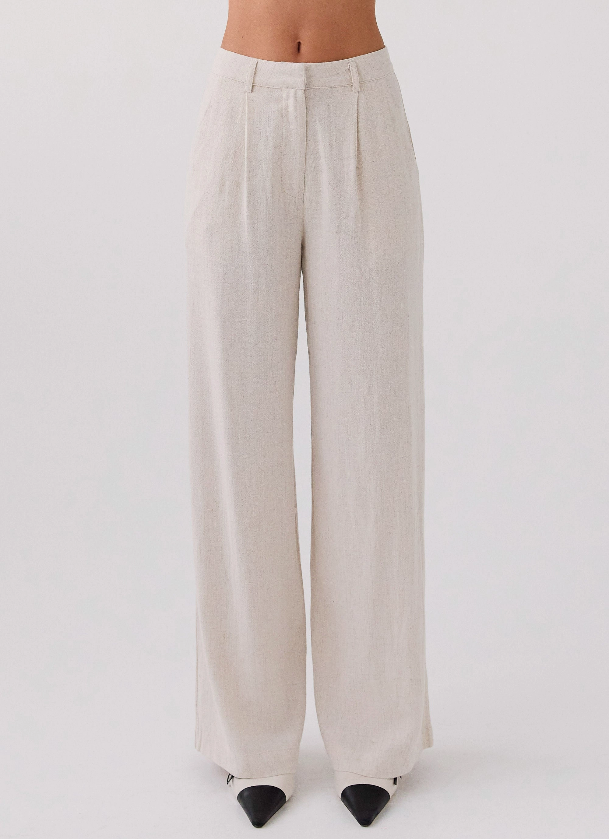 Heatwave Linen Pants - Oatmeal Eco Friendly Dyeing