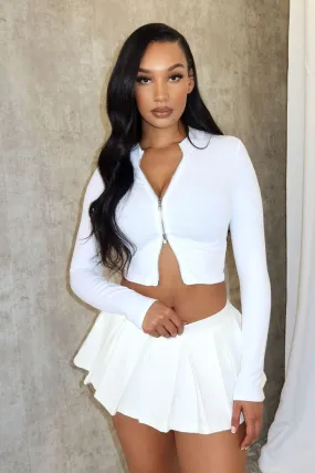 Adjustable drawstring AbrasionResistant Surface Heidi Two Way Zipper Top