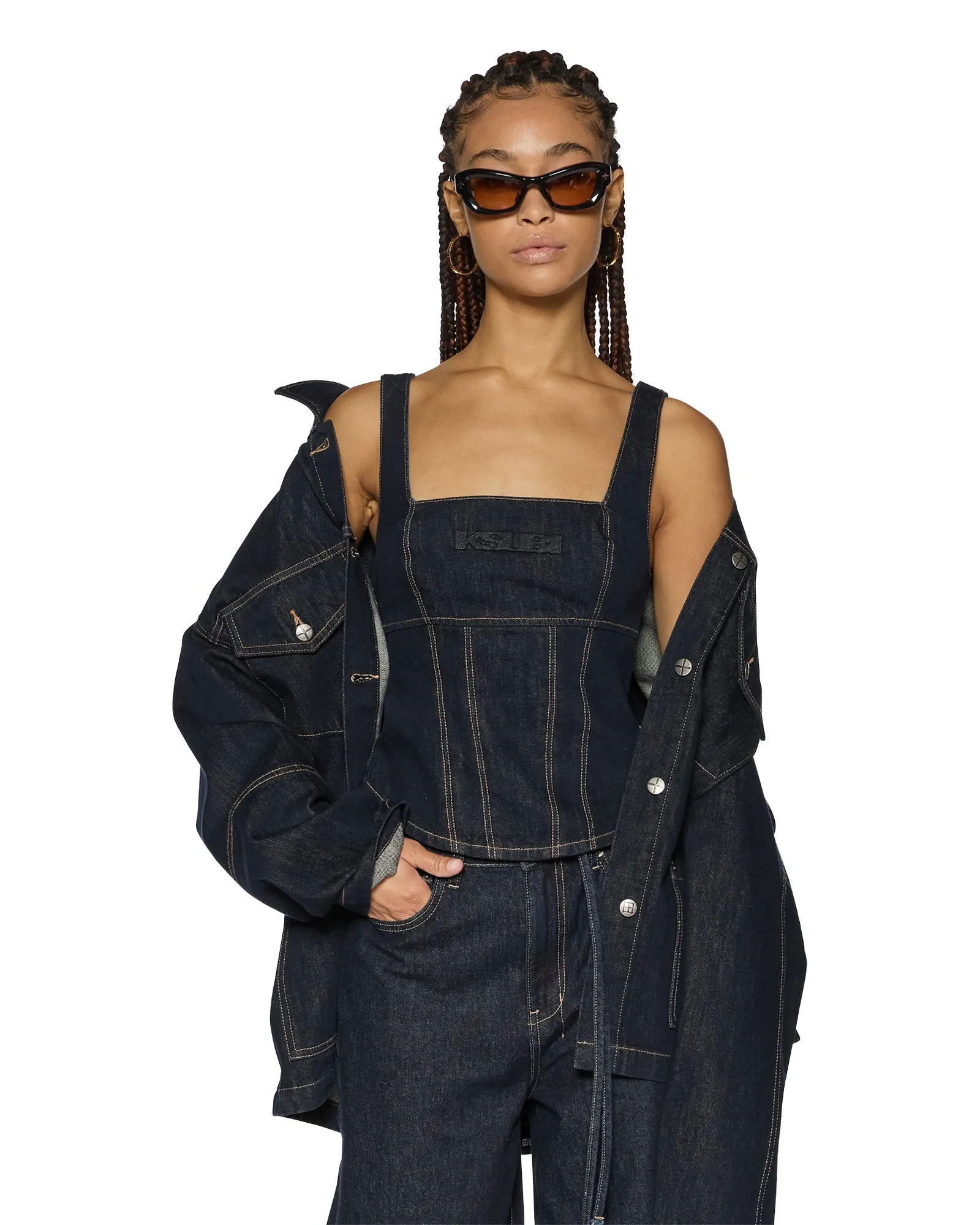 Non Restrictive Cut Durable Reinforced Elbow Patches HERA BUSTIER ZENITH POP Eco Conscious Waterless Production