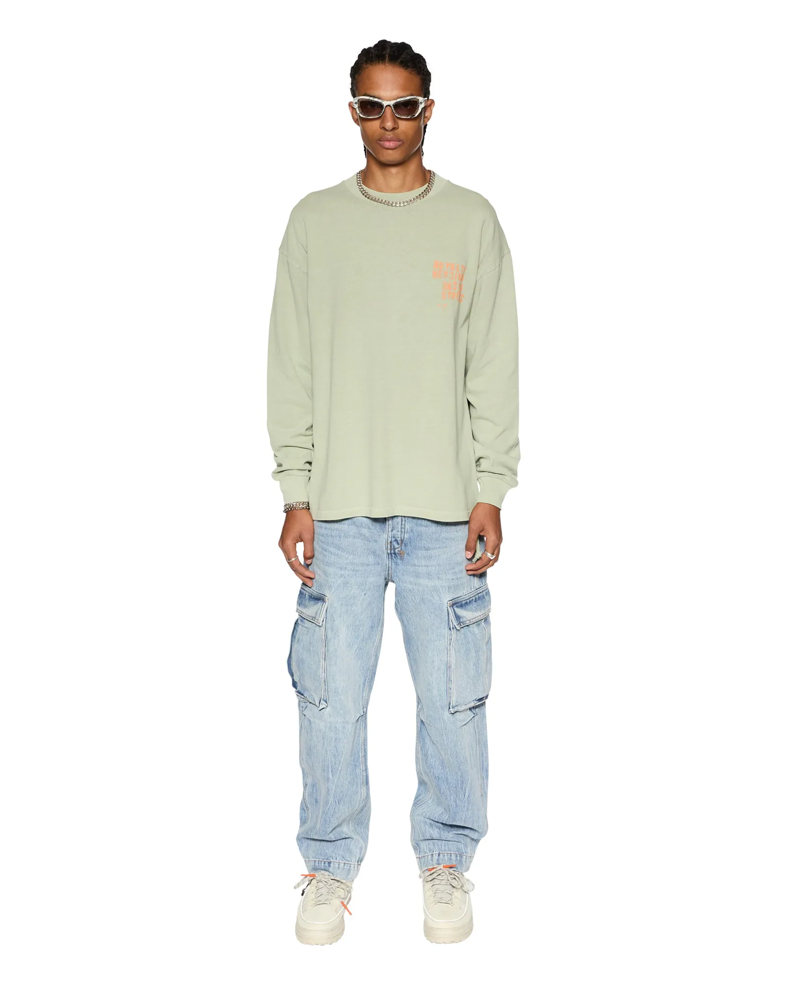 CollapsibleFrame HERO EKCESS LS TEE GRASS Layered Protection