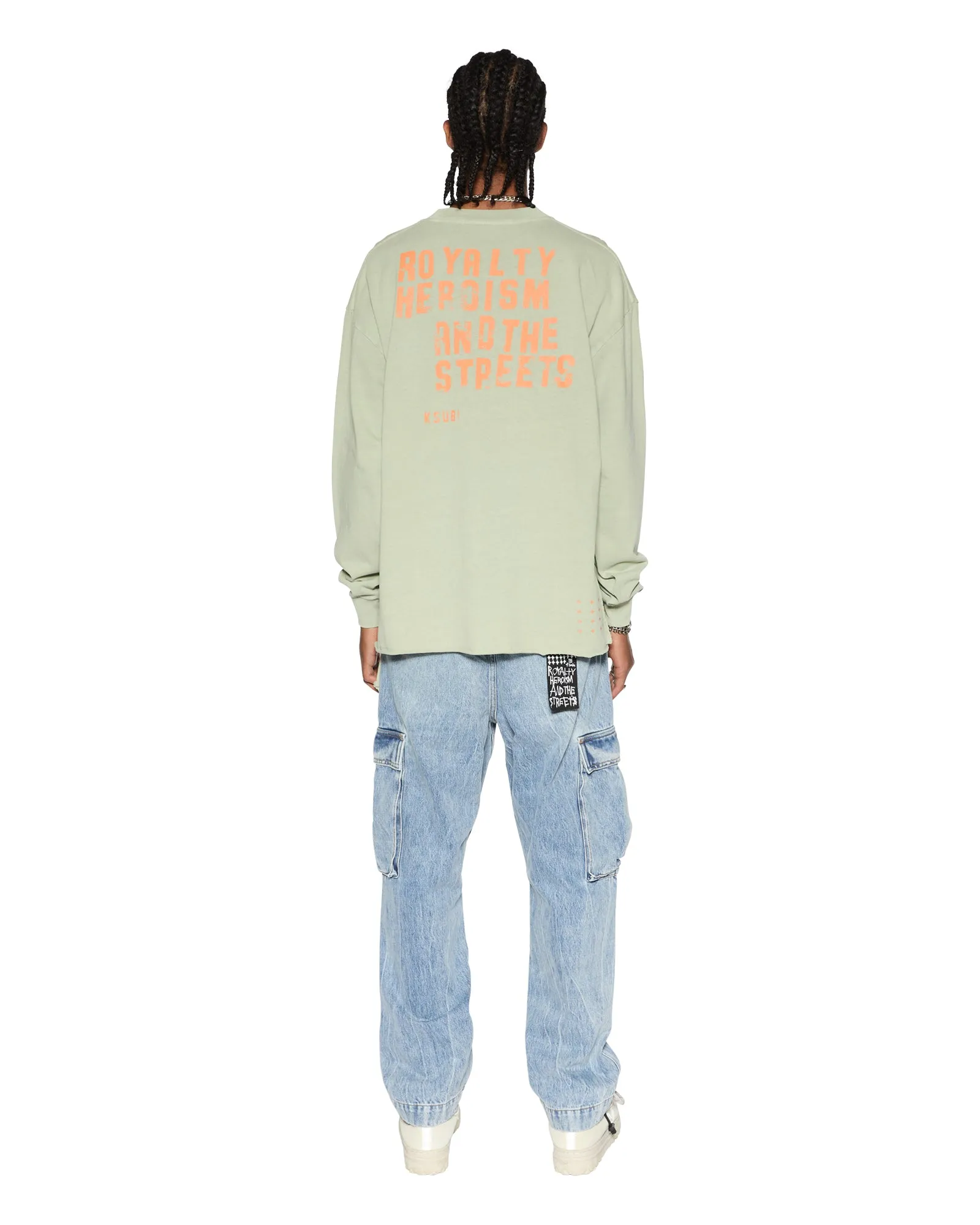 HERO EKCESS LS TEE GRASS Layered Protection Retro design