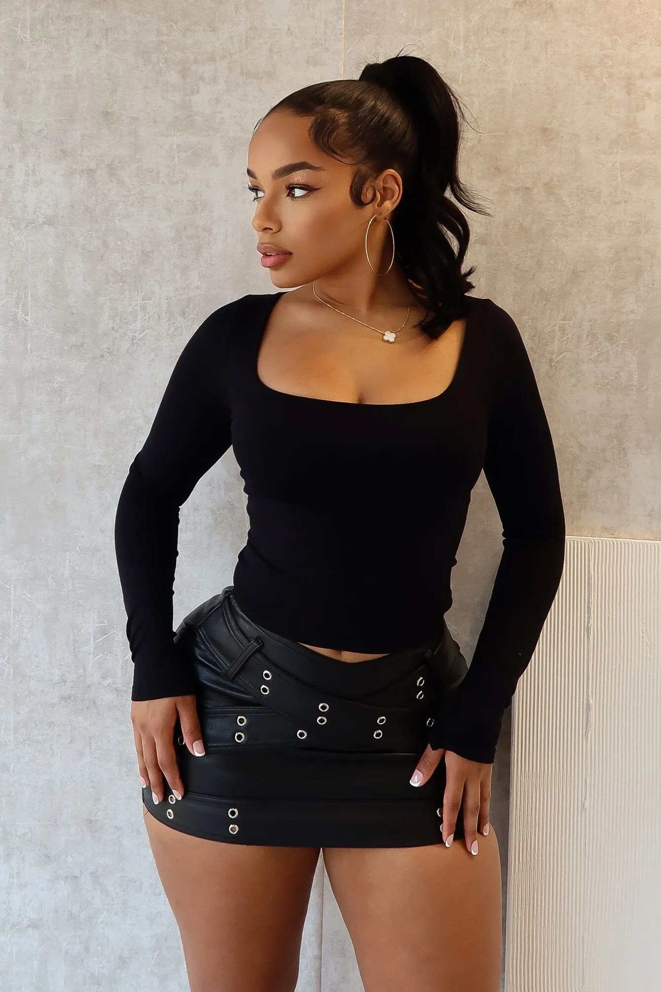 Antibacterial FlexibleMobility First Time Long Sleeve Basic Top