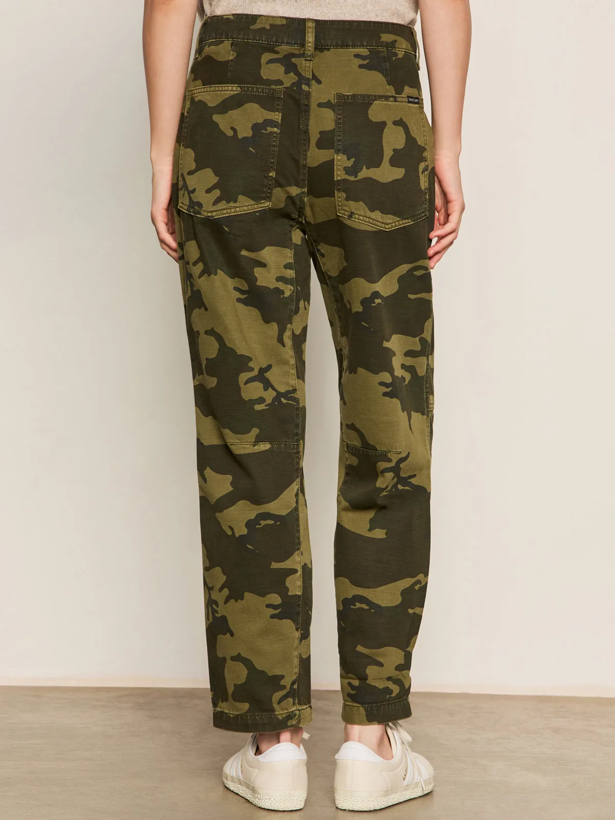 Flexible Layer Soft and Stretchy Boyfriend Utility Pant Rambler Camo