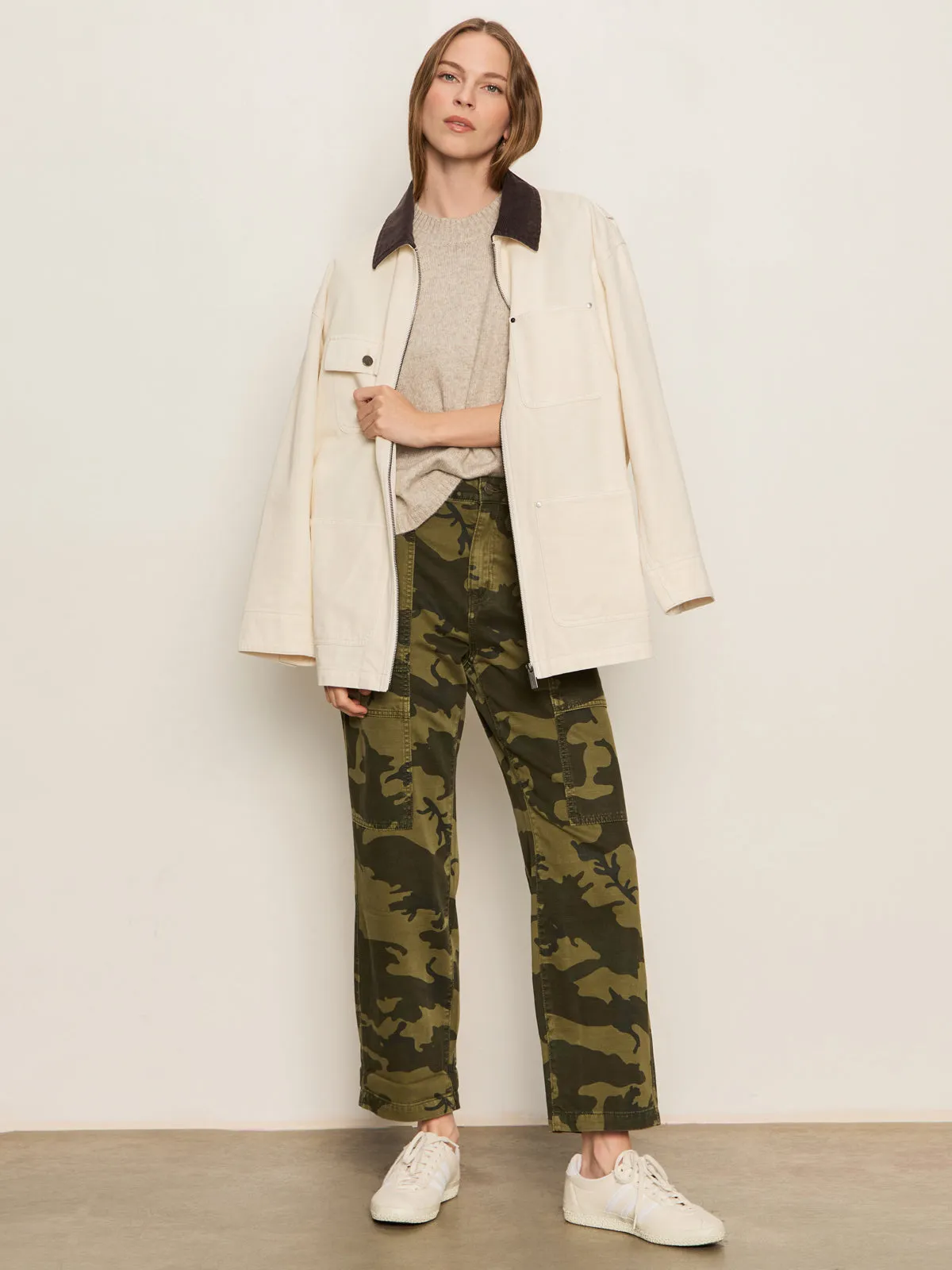 Boyfriend Utility Pant Rambler Camo Travel Friendly All Day Comfort
