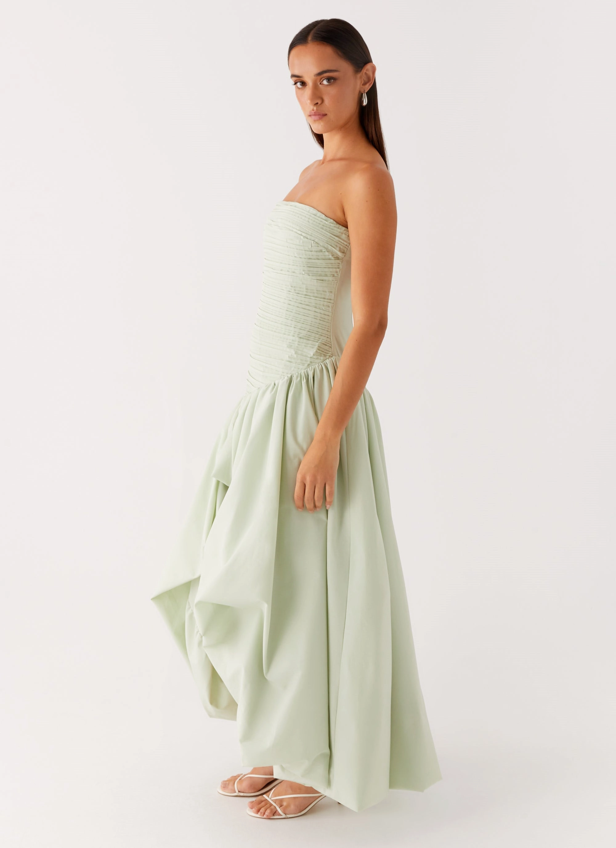 Night Charm Misa Bubble Maxi Dress - Mint