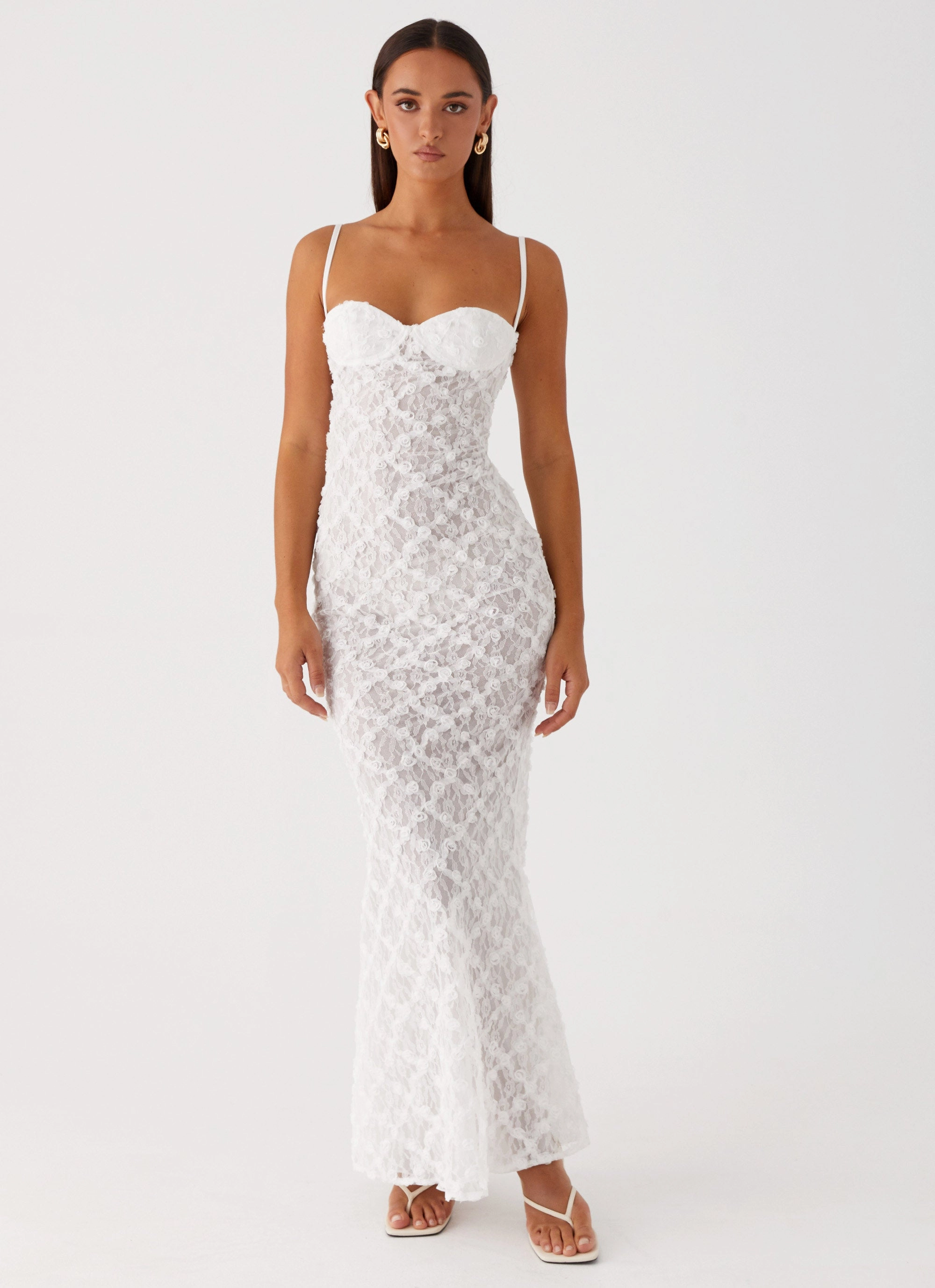 That Girl Maxi Dress - White Korean Trend